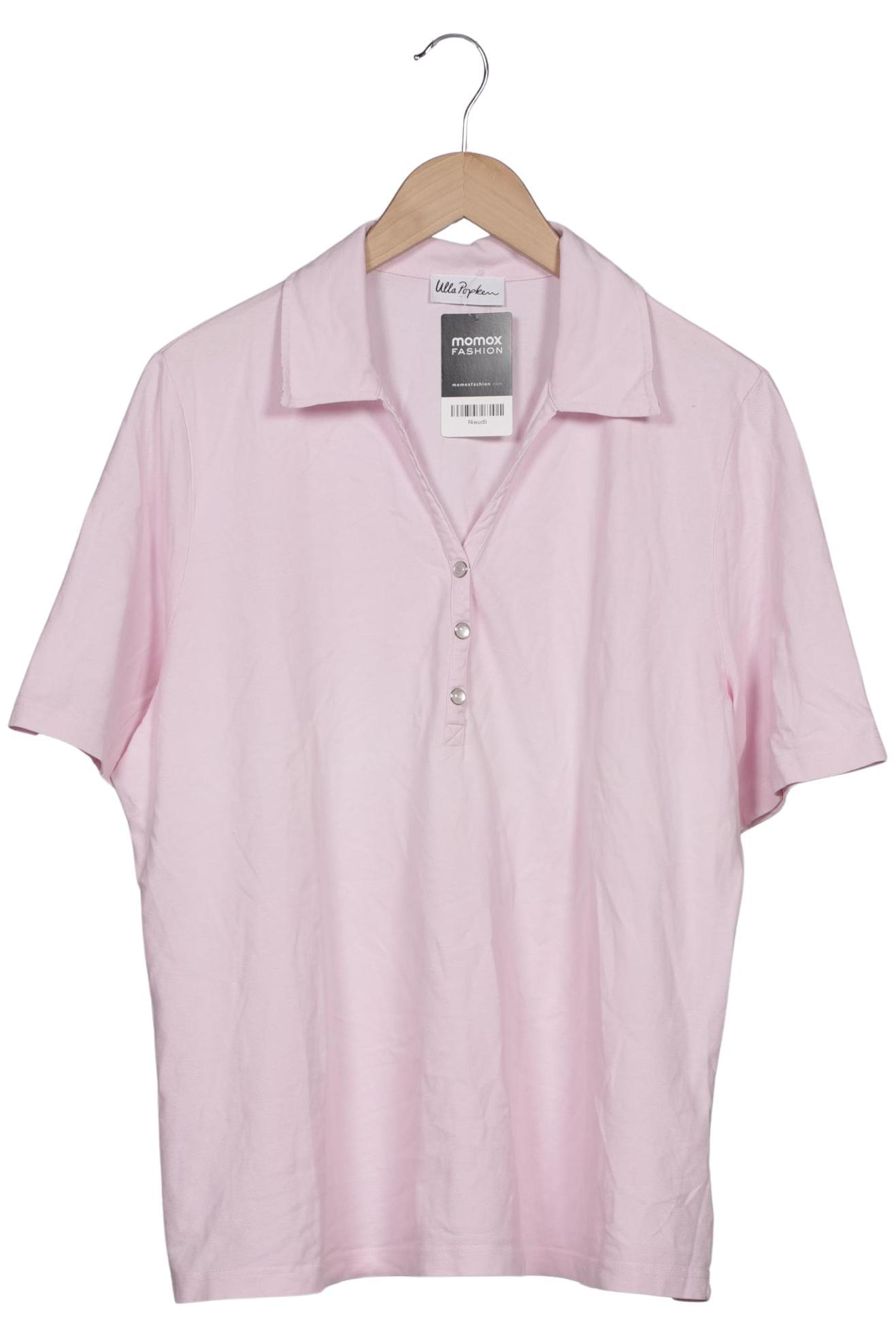 

Ulla Popken Damen Poloshirt, pink, Gr. 50