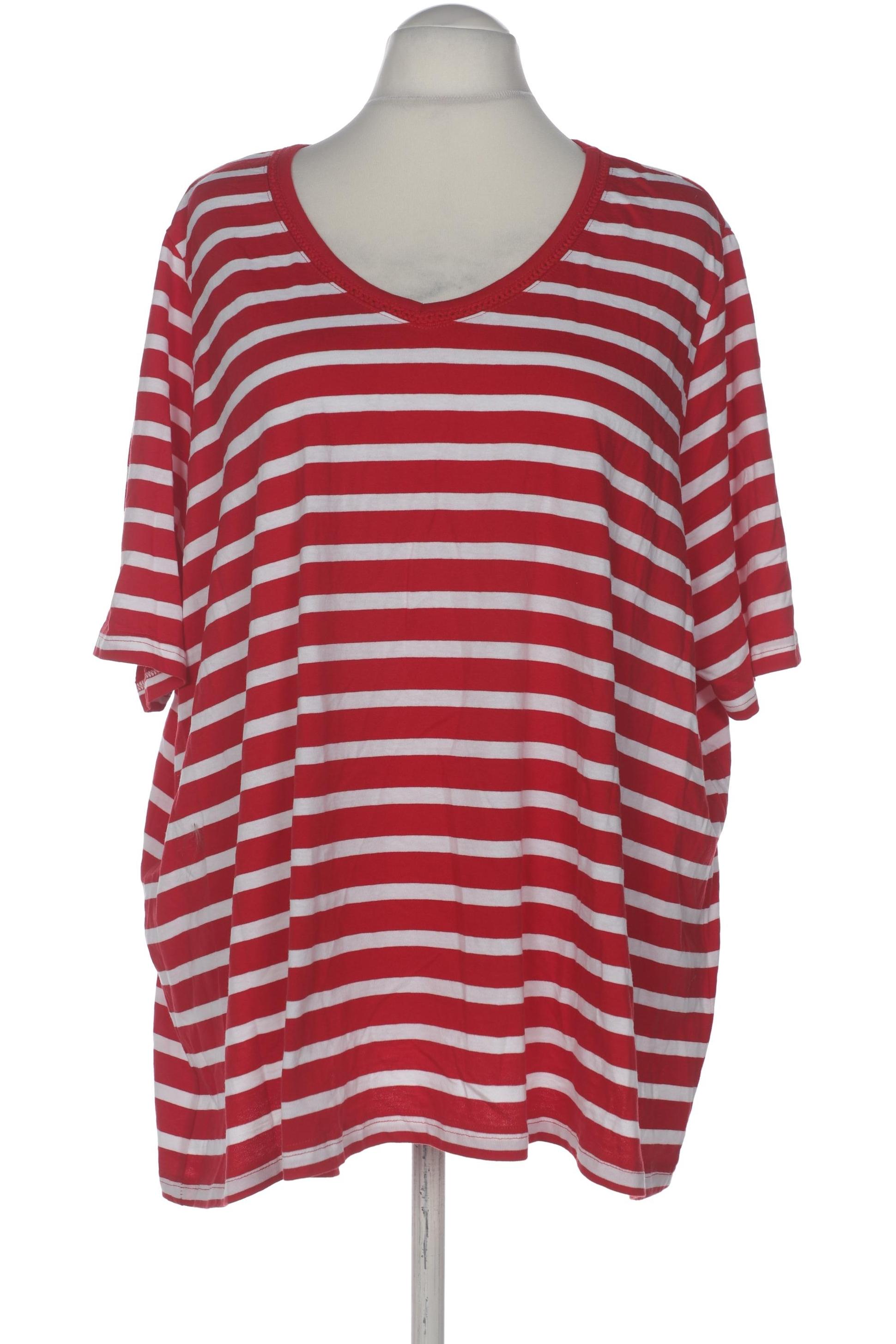 

Ulla Popken Damen T-Shirt, rot, Gr. 54