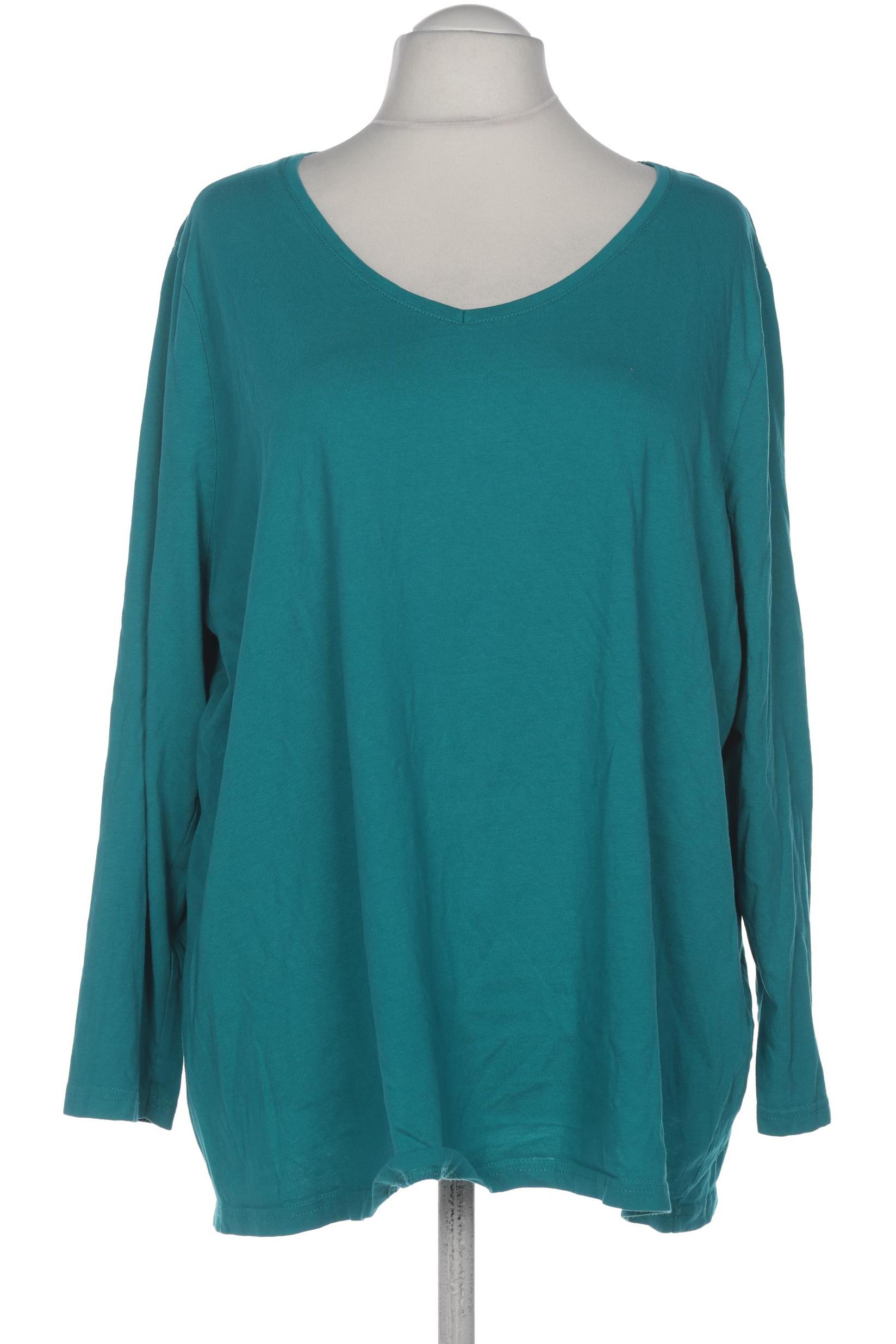 

Ulla Popken Damen Langarmshirt, türkis