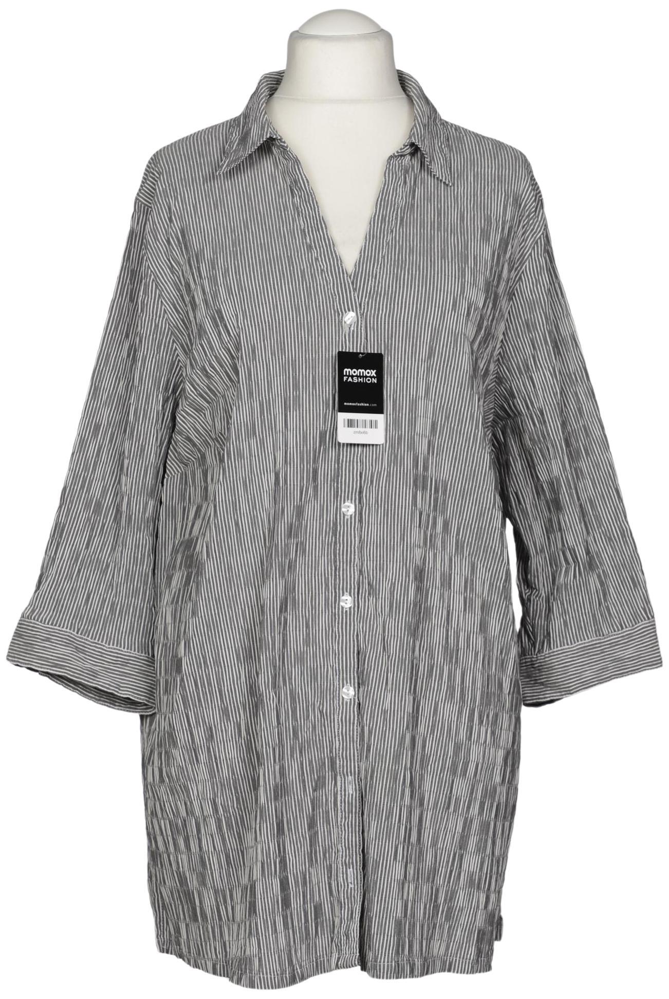 

Ulla Popken Damen Bluse, grau, Gr. 58