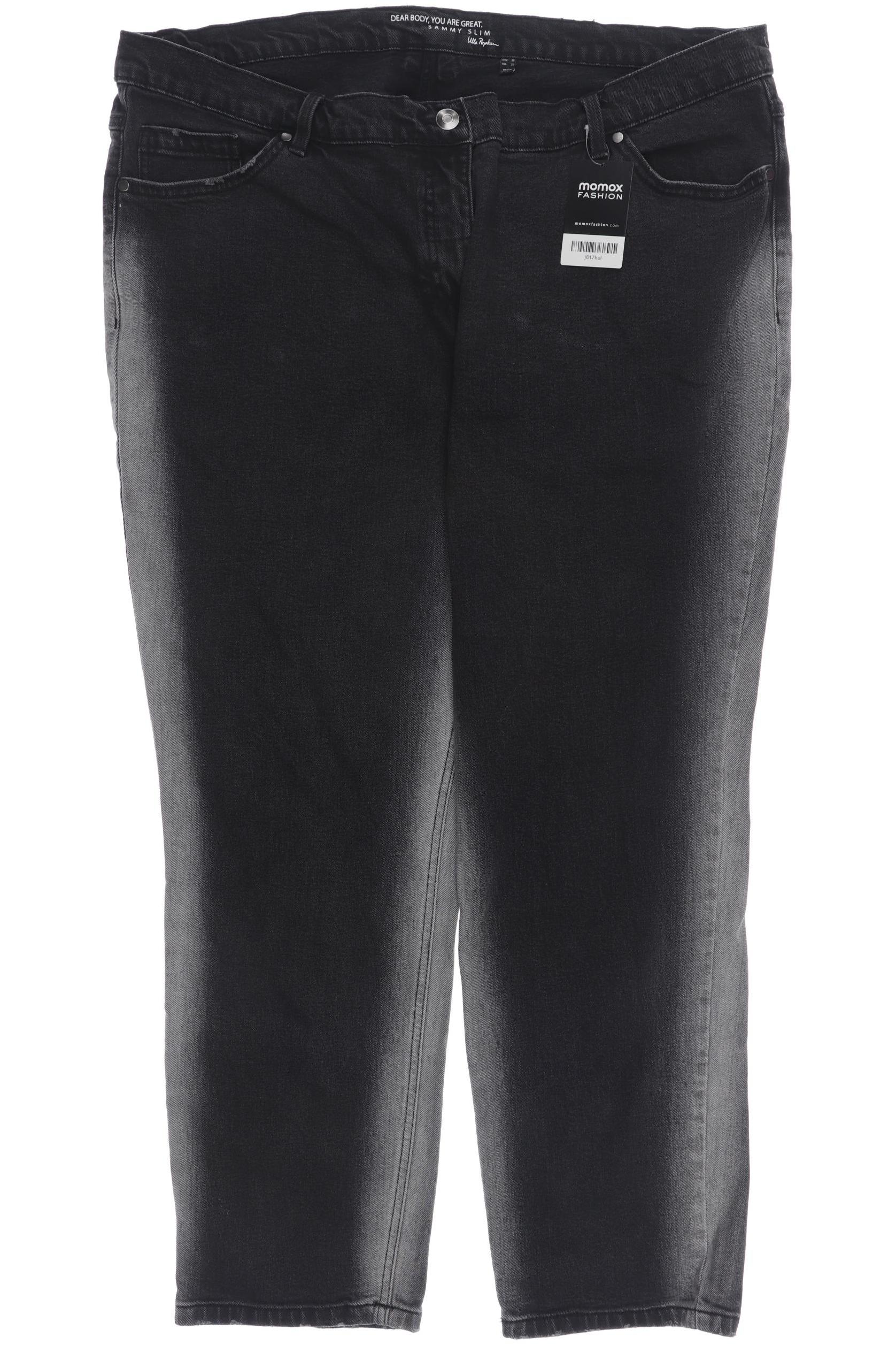 

Ulla Popken Damen Jeans, schwarz