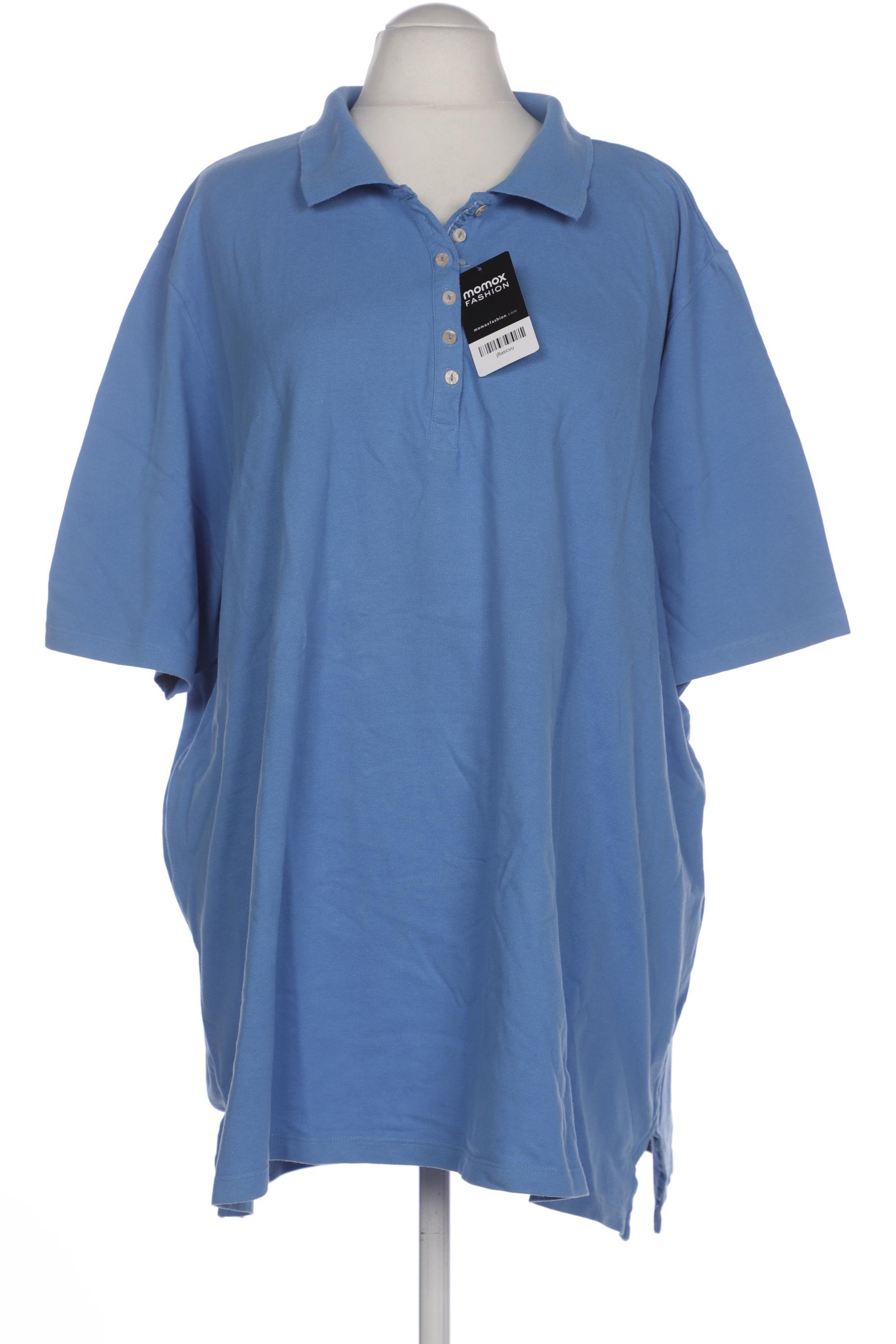 

Ulla Popken Damen Poloshirt, blau, Gr. 58