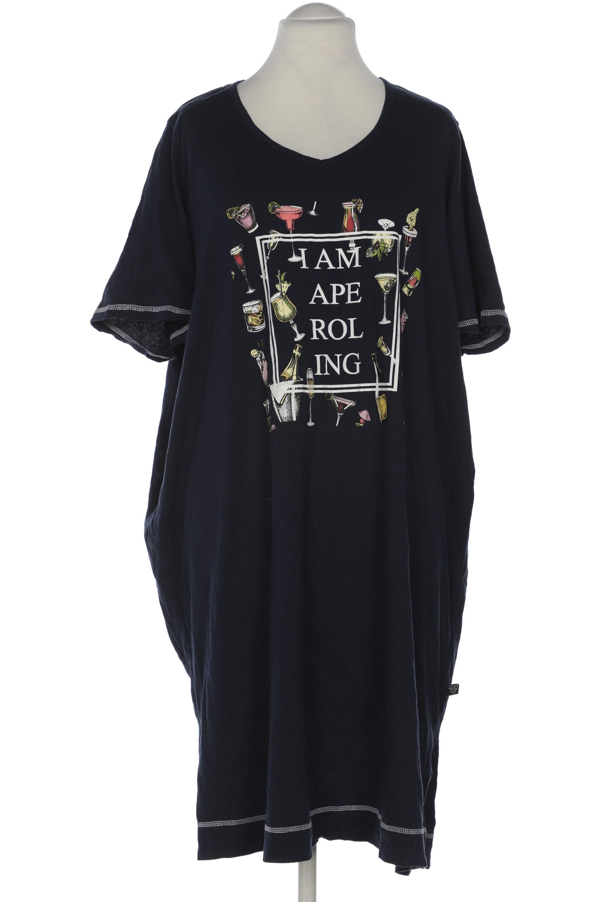 

Ulla Popken Damen T-Shirt, marineblau, Gr. 54