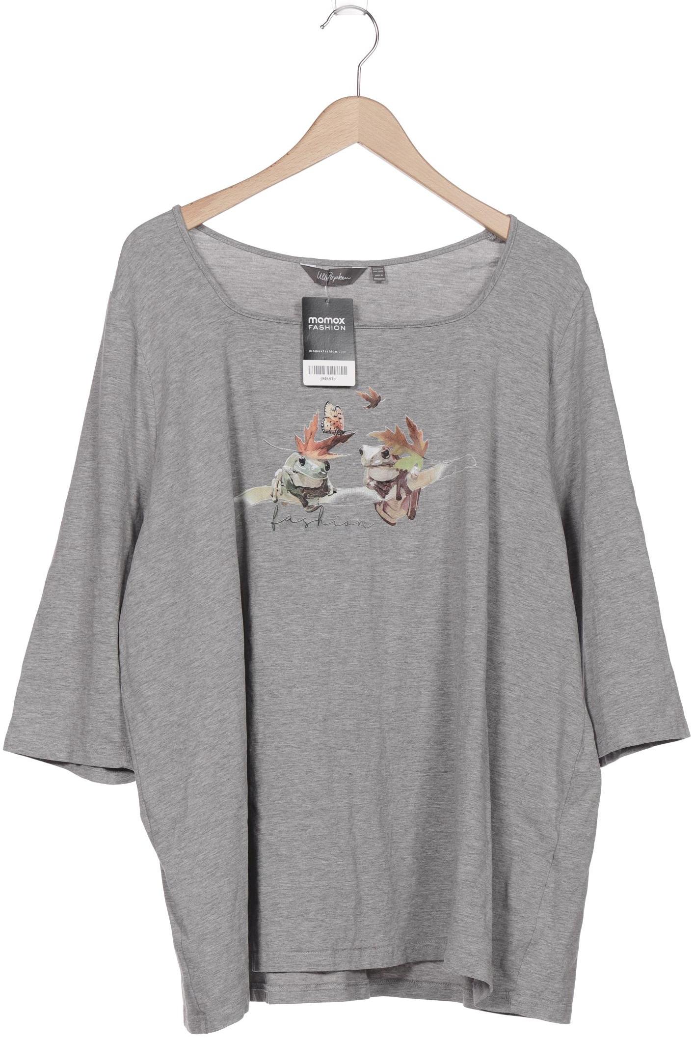 

Ulla Popken Damen Langarmshirt, grau