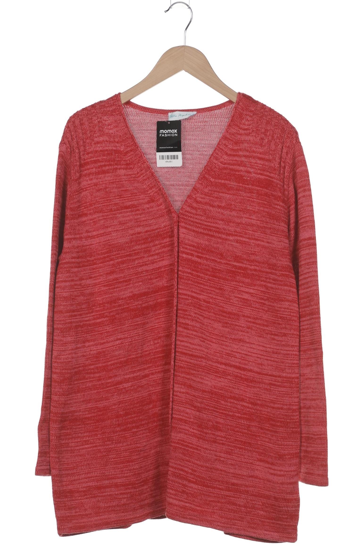 

Ulla Popken Damen Strickjacke, rot, Gr. 42