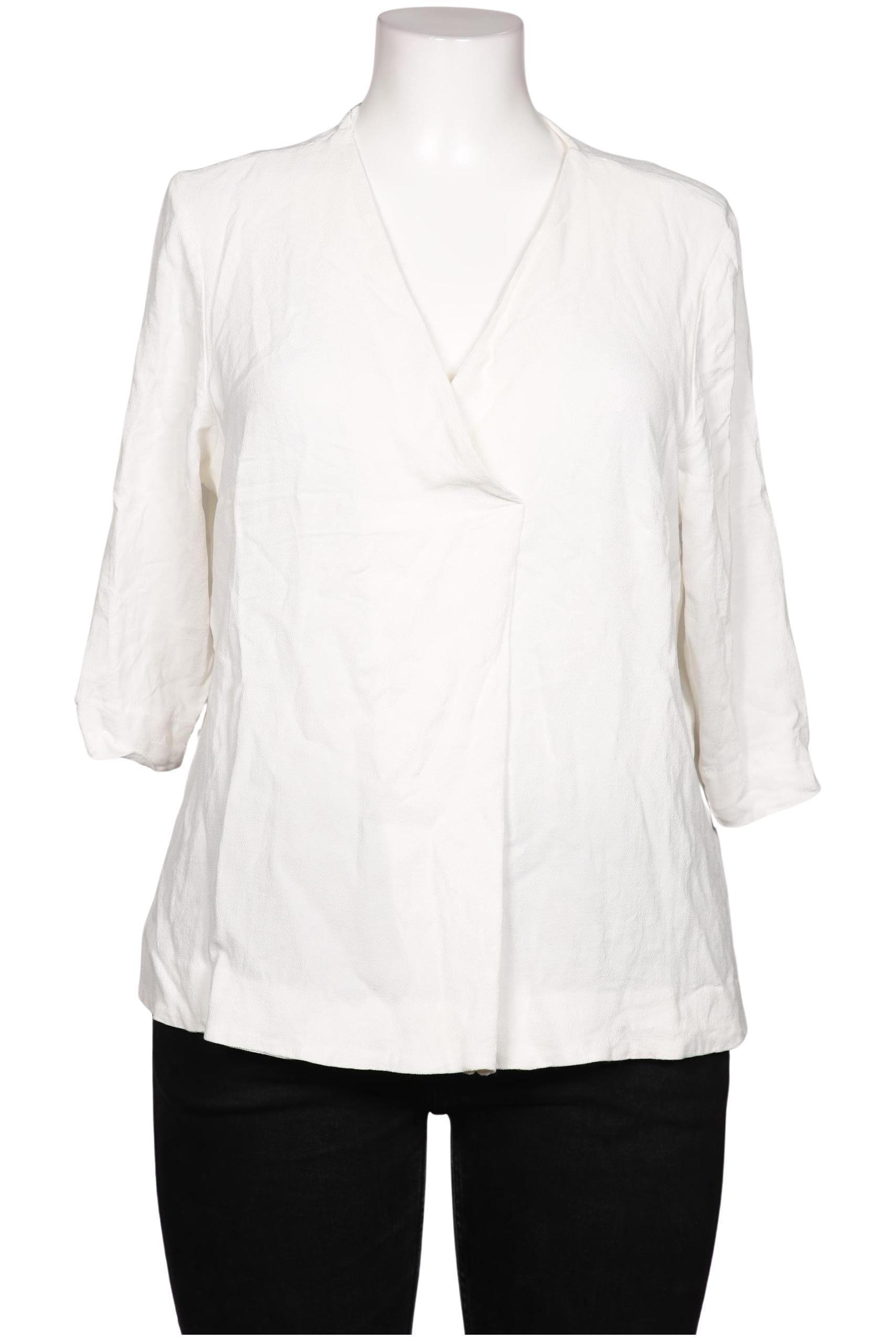 

Ulla Popken Damen Bluse, weiß, Gr. 42