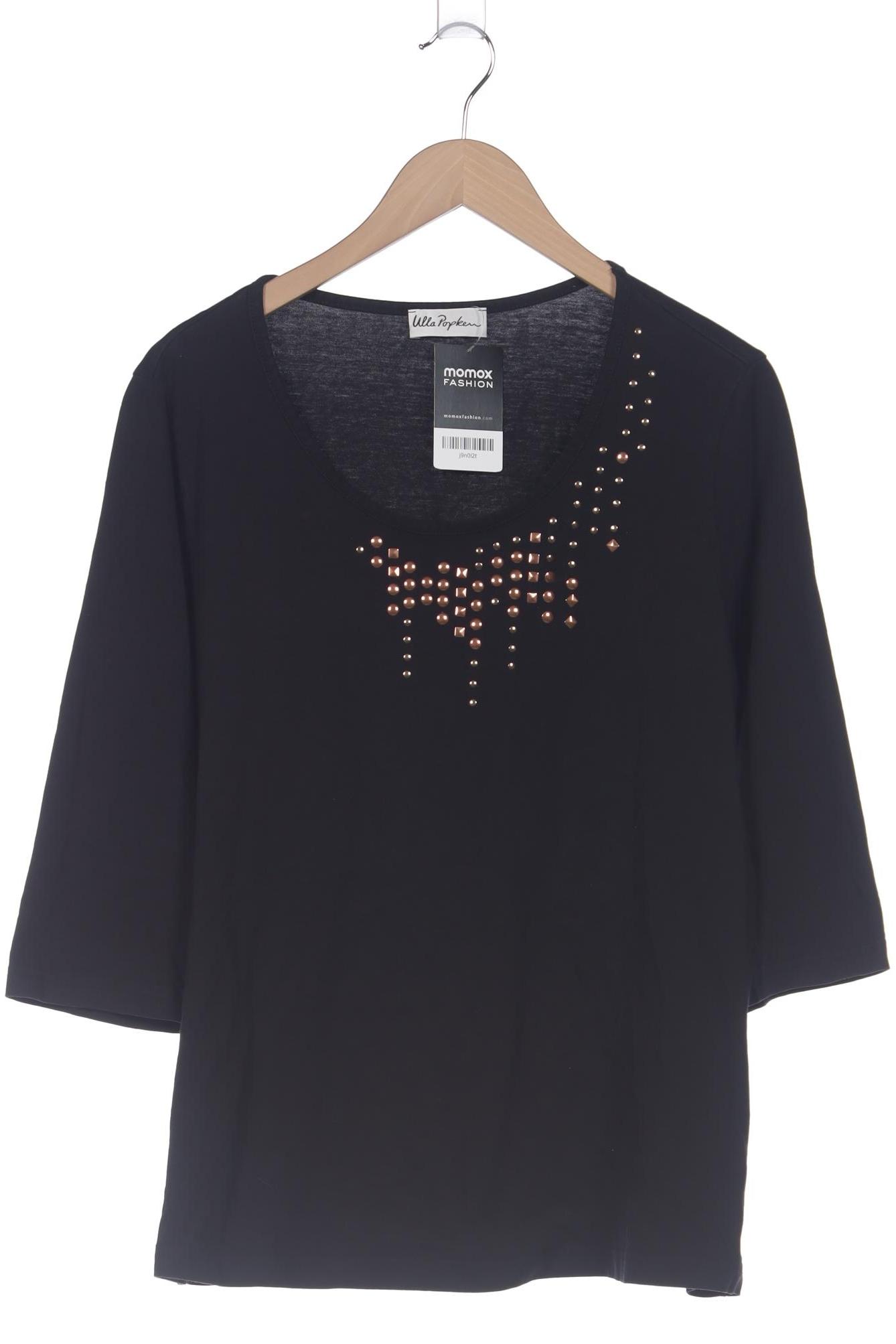 

Ulla Popken Damen T-Shirt, schwarz, Gr. 46