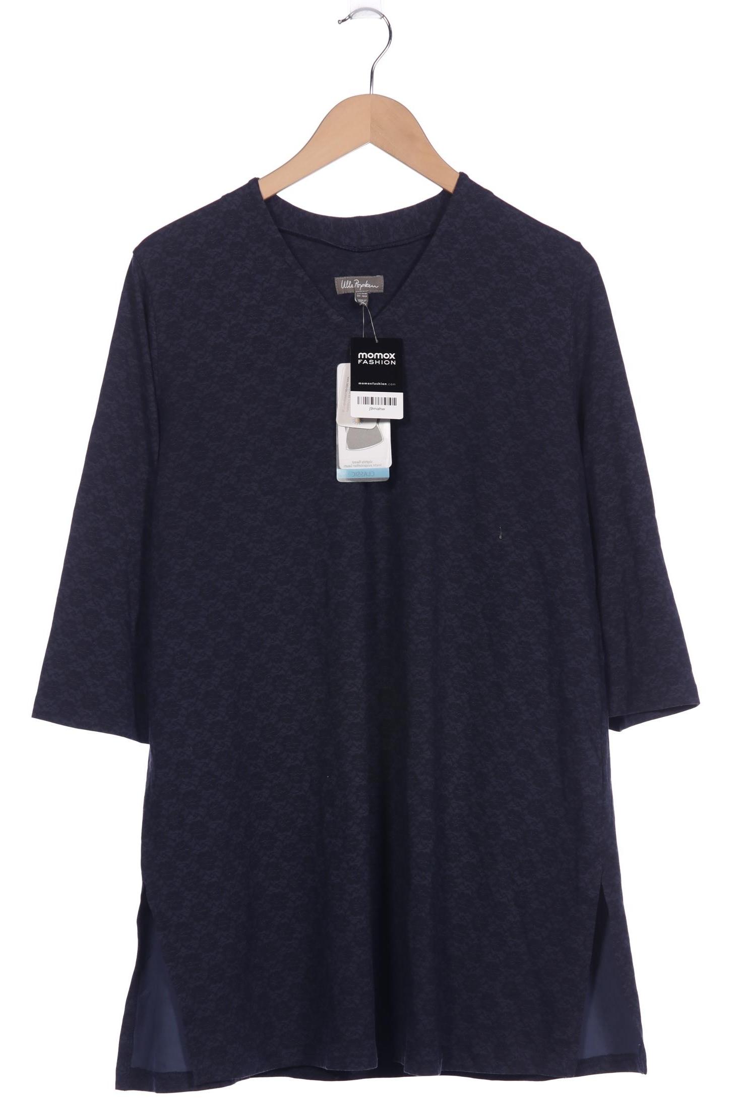 

Ulla Popken Damen Langarmshirt, marineblau, Gr. 46