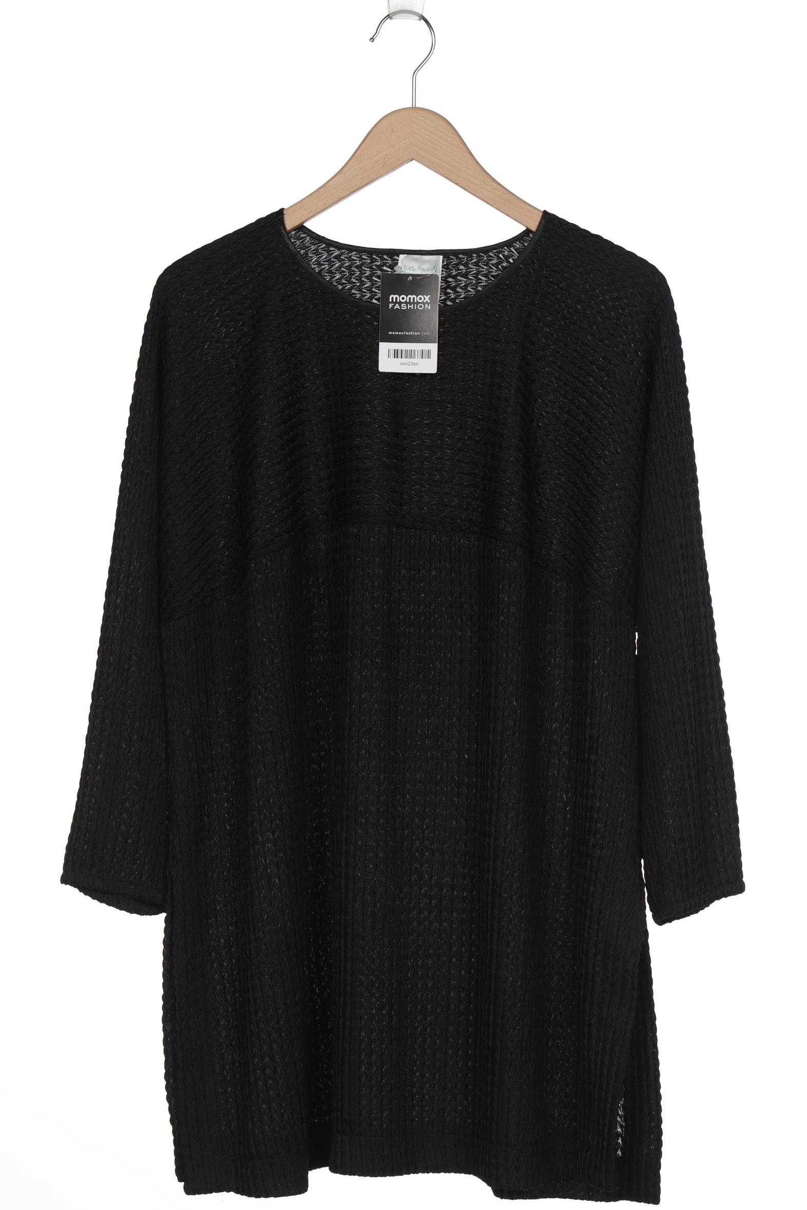 

Ulla Popken Damen Langarmshirt, schwarz, Gr. 46