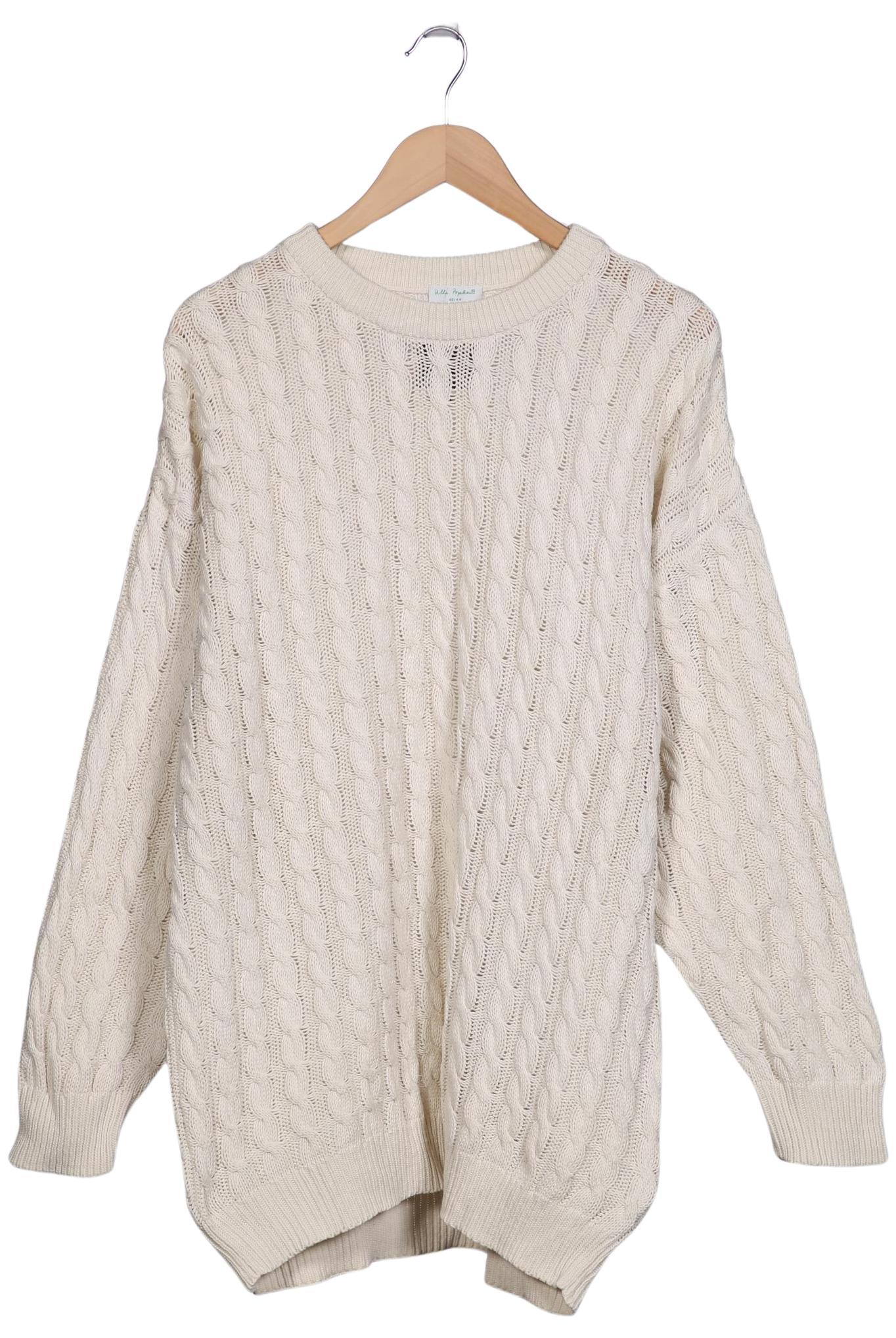 

Ulla Popken Damen Pullover, cremeweiß, Gr. 48