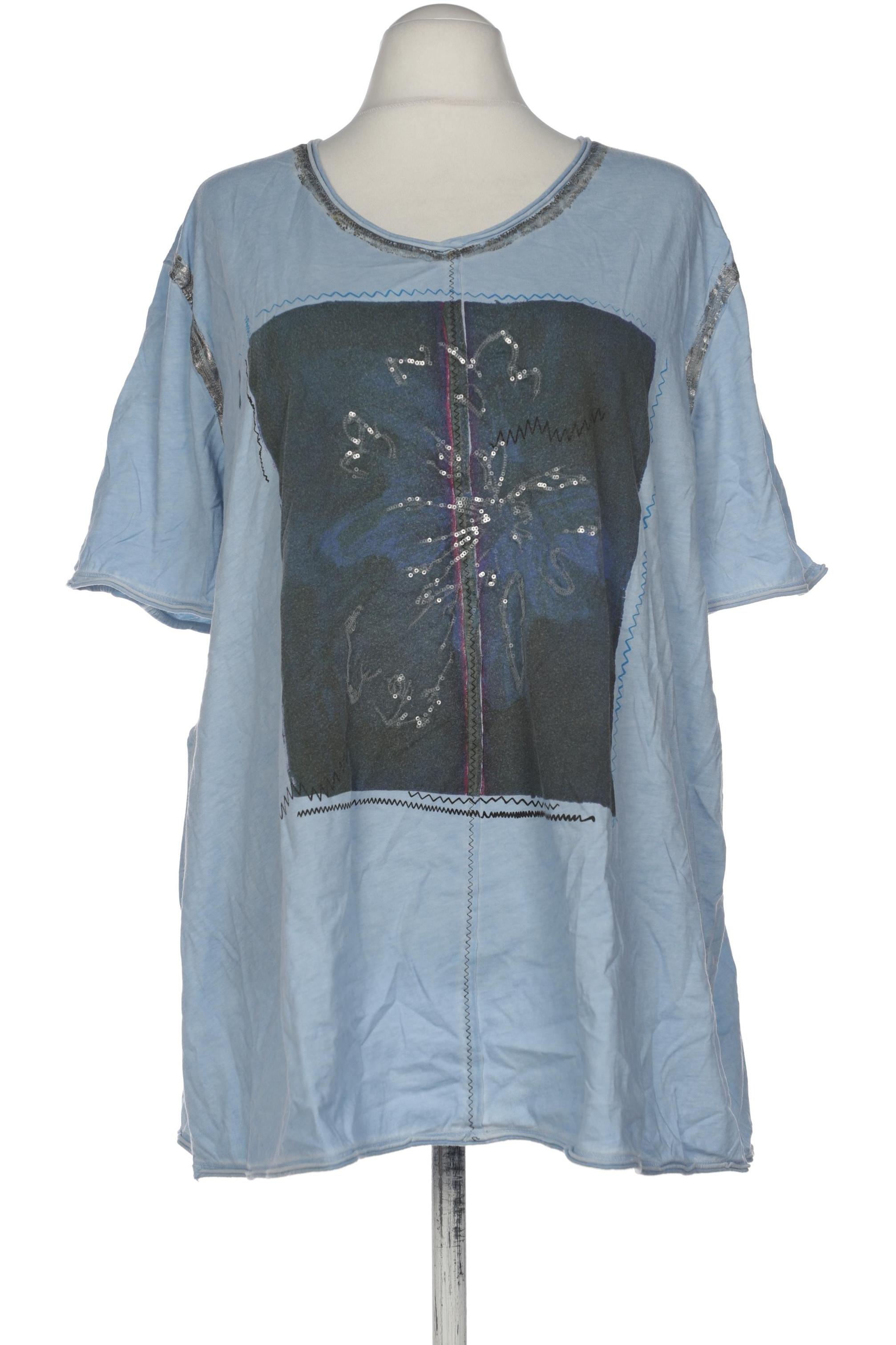 

Ulla Popken Damen T-Shirt, hellblau, Gr. 56