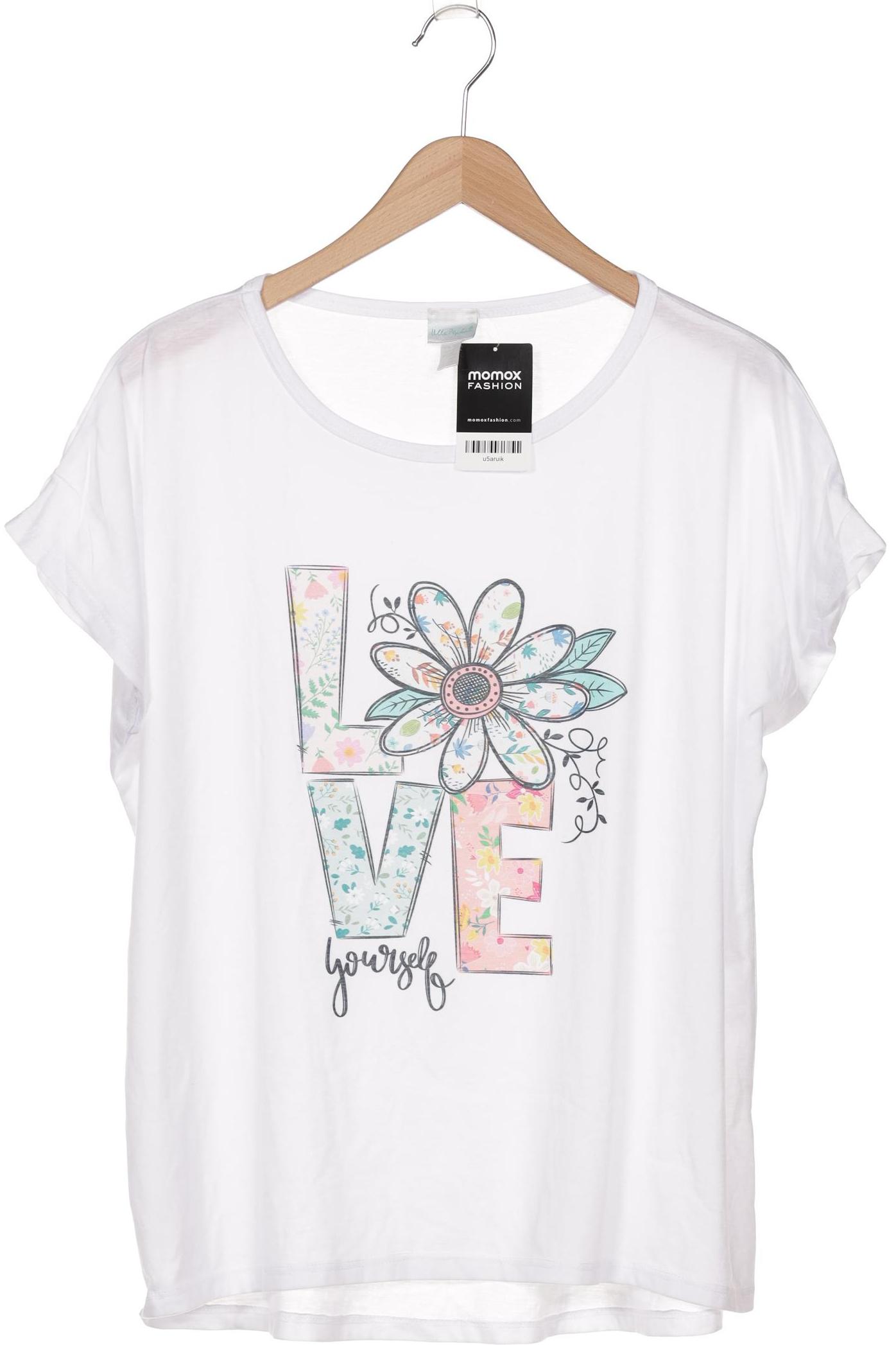 

Ulla Popken Damen T-Shirt, weiß, Gr. 54