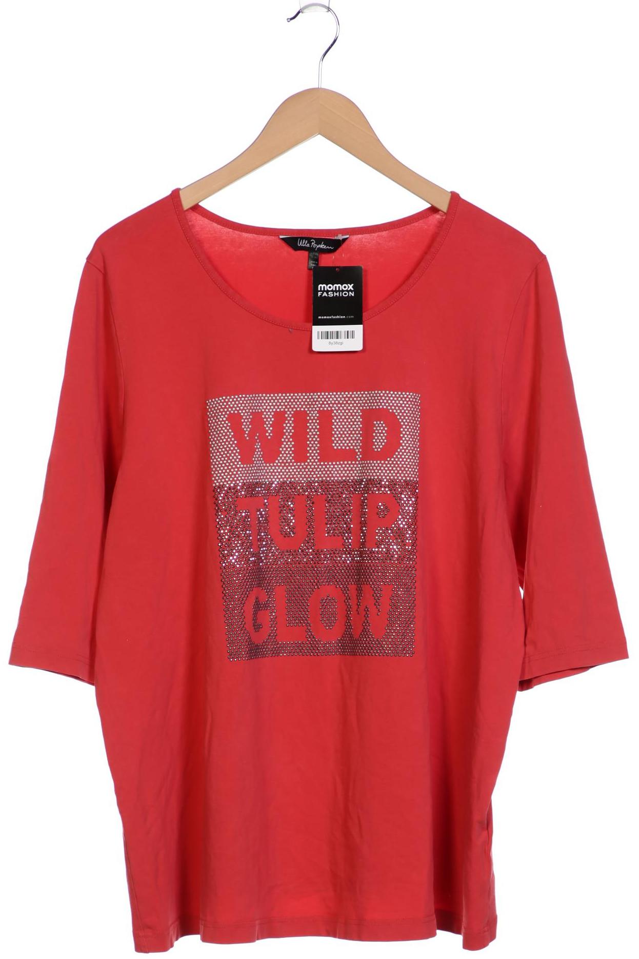 

Ulla Popken Damen T-Shirt, rot, Gr. 50