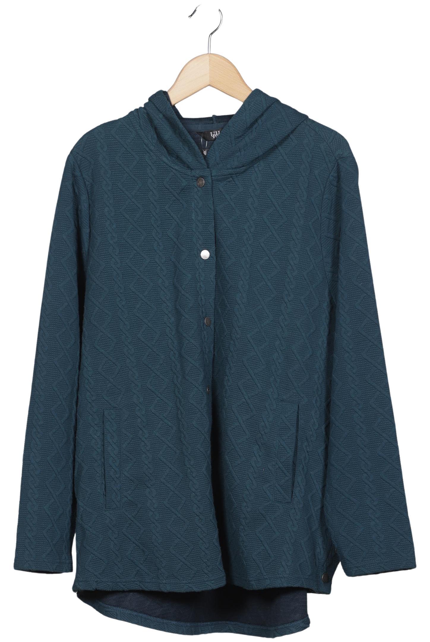 

Ulla Popken Damen Strickjacke, blau, Gr. 46