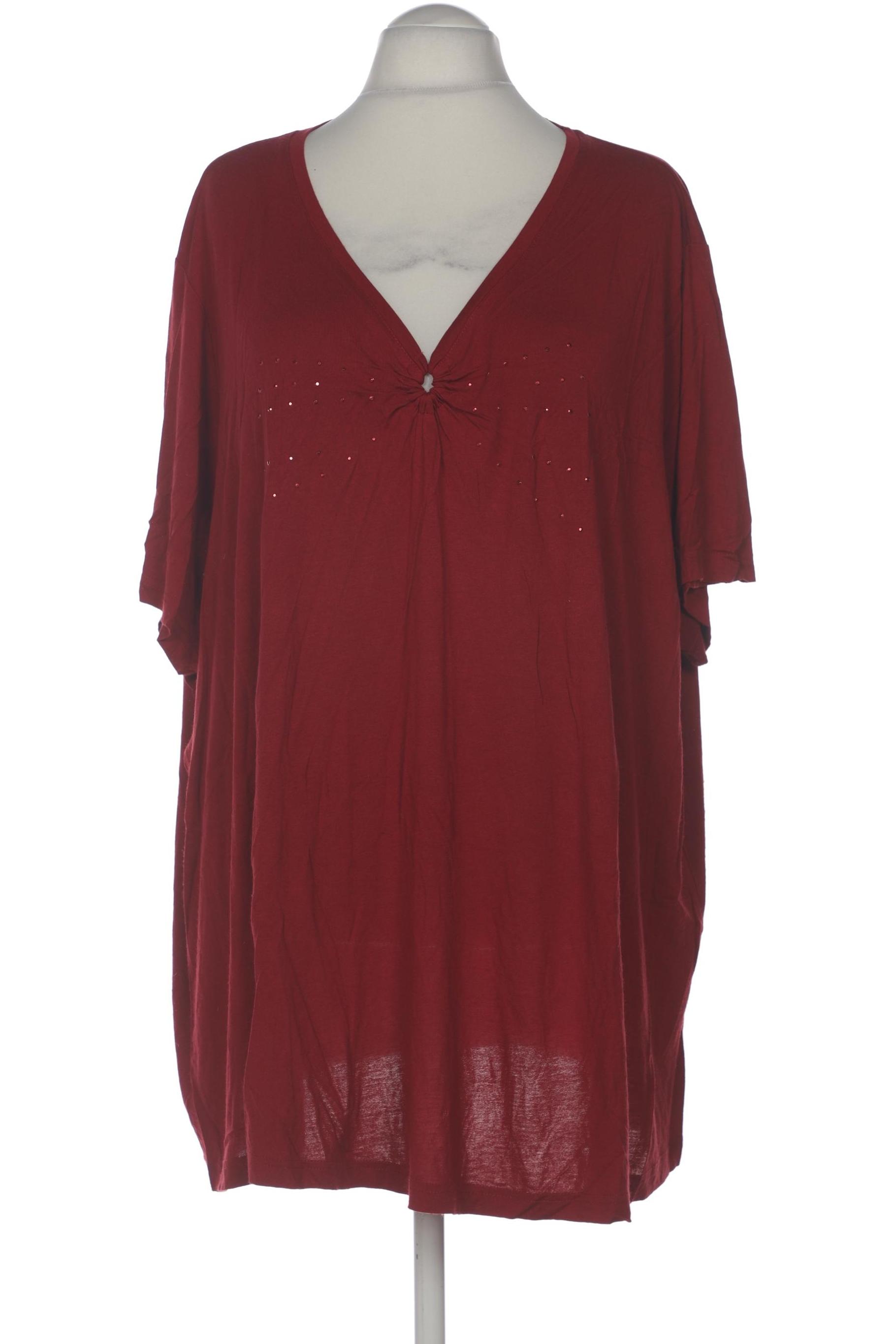

Ulla Popken Damen T-Shirt, rot, Gr. 62