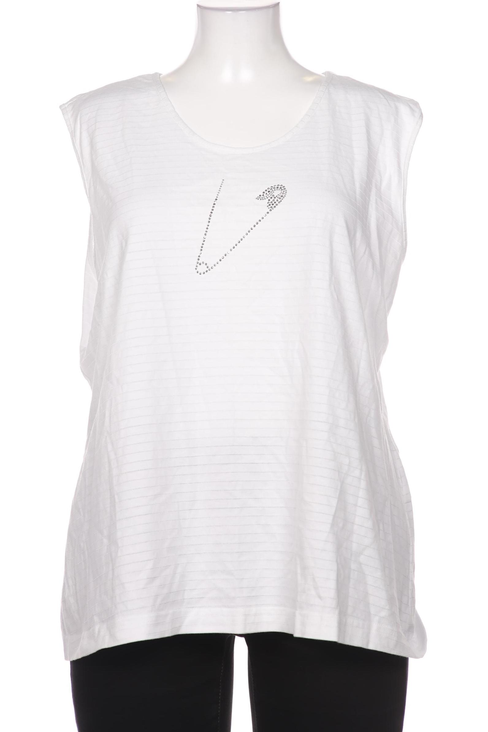 

Ulla Popken Damen Top, weiß, Gr. 50