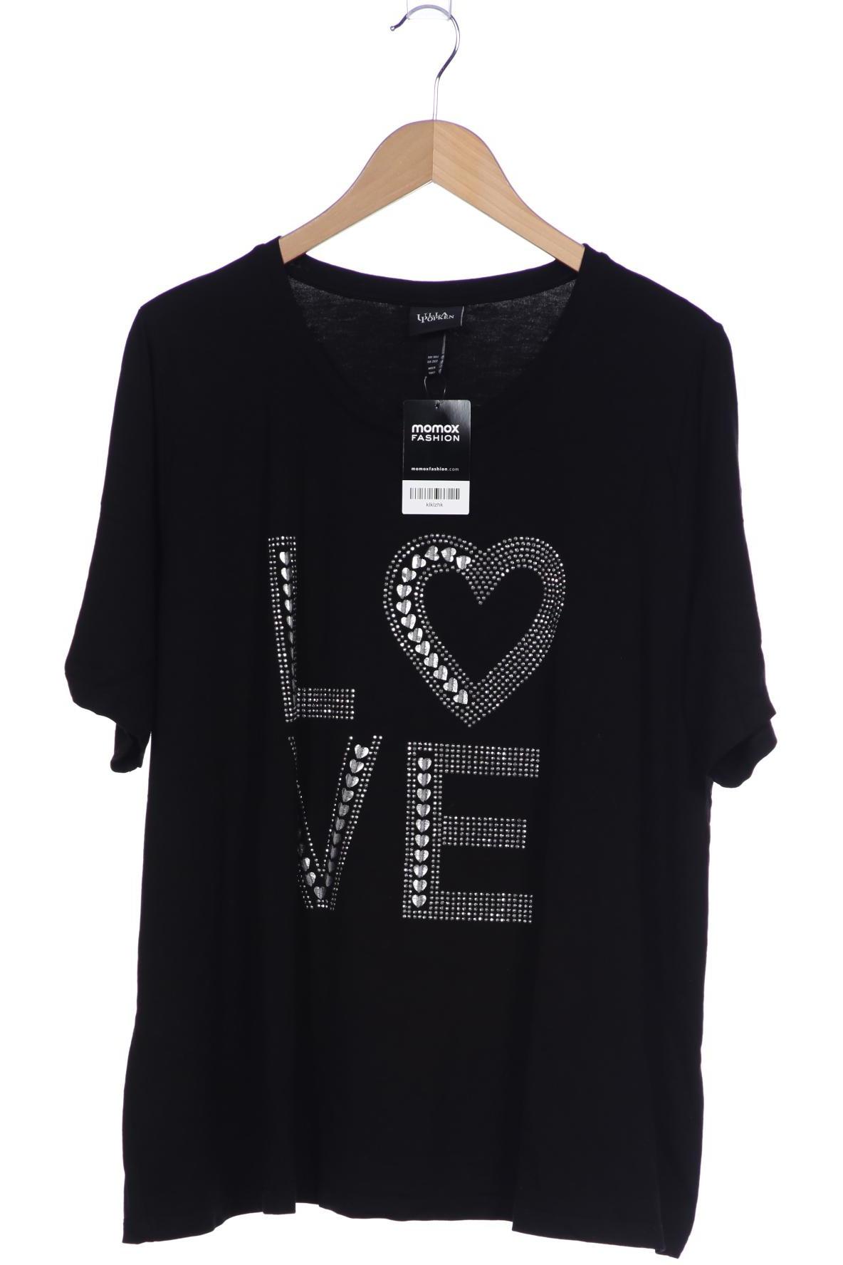 

Ulla Popken Damen T-Shirt, schwarz, Gr. 50