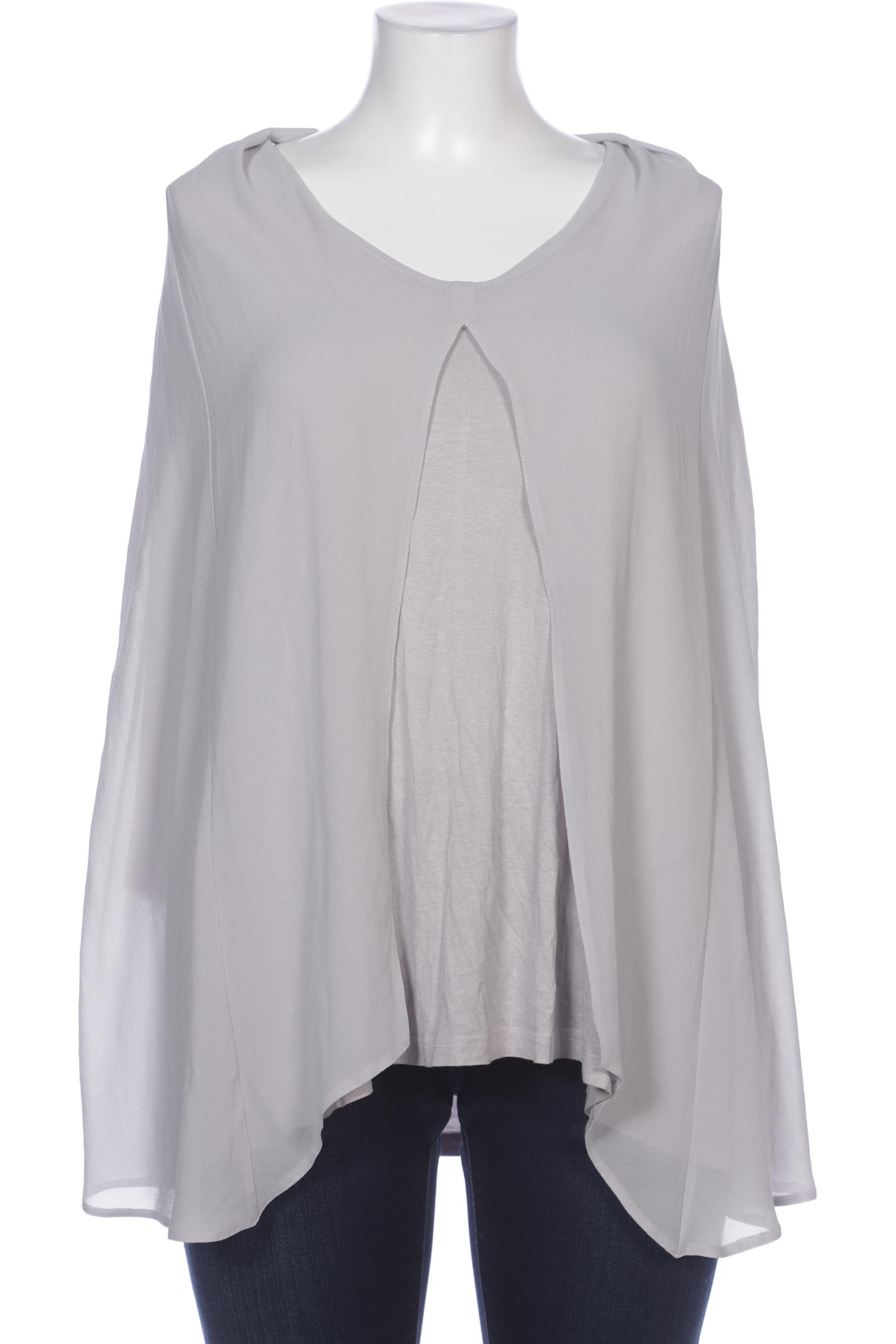 

Ulla Popken Damen Bluse, grau, Gr. 46