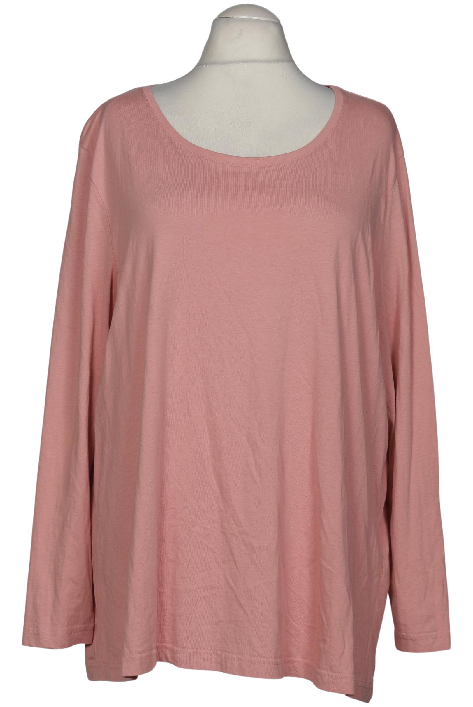 

Ulla Popken Damen Langarmshirt, pink, Gr. 54