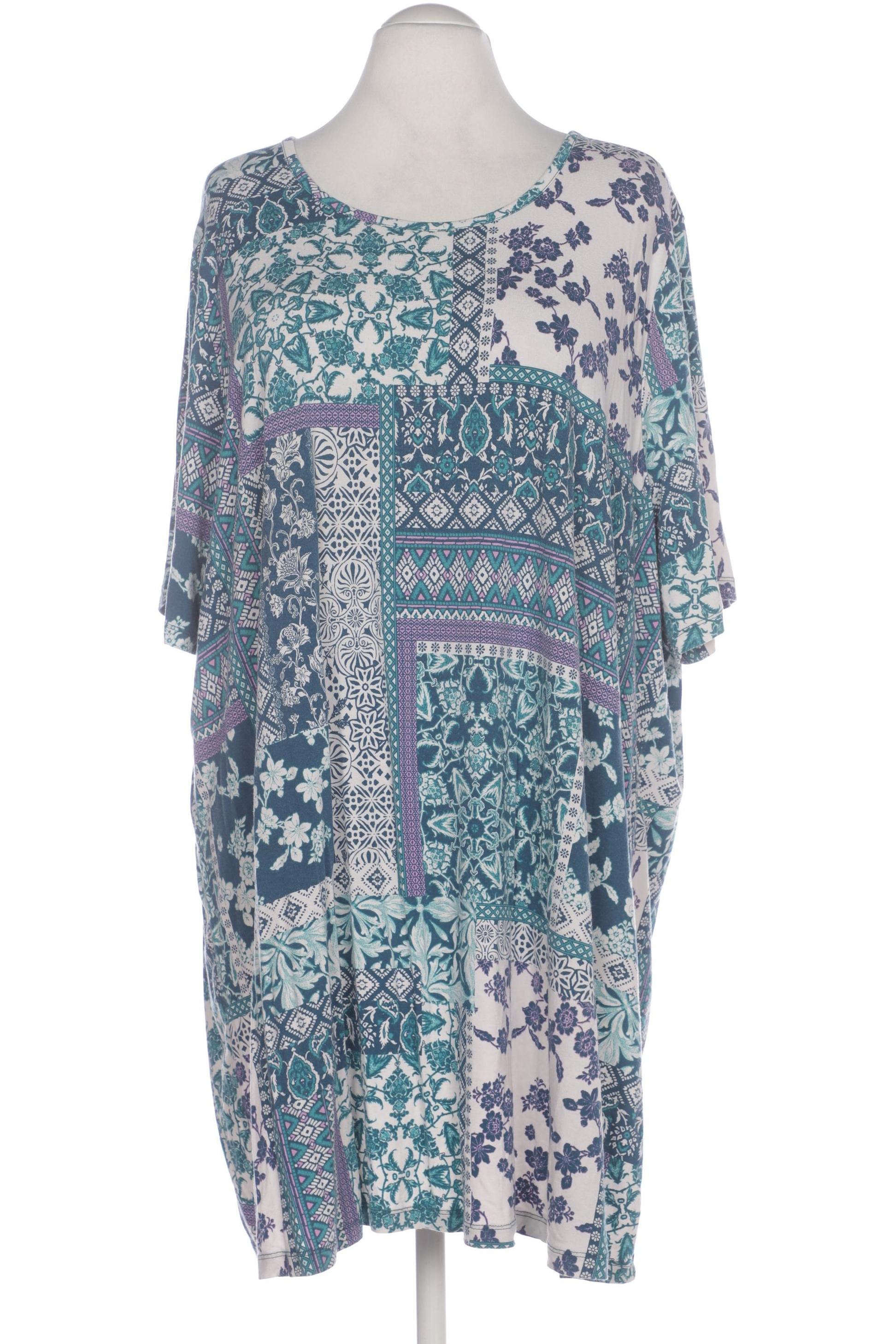 

Ulla Popken Damen T-Shirt, türkis, Gr. 54