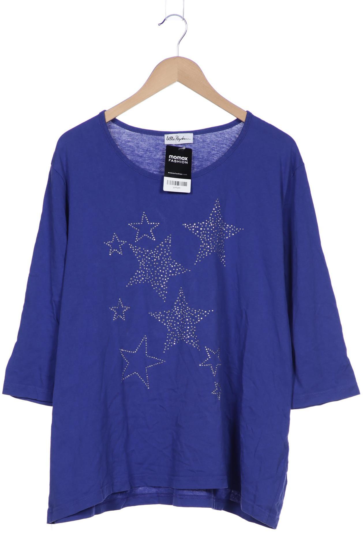 

Ulla Popken Damen Langarmshirt, blau, Gr. 50