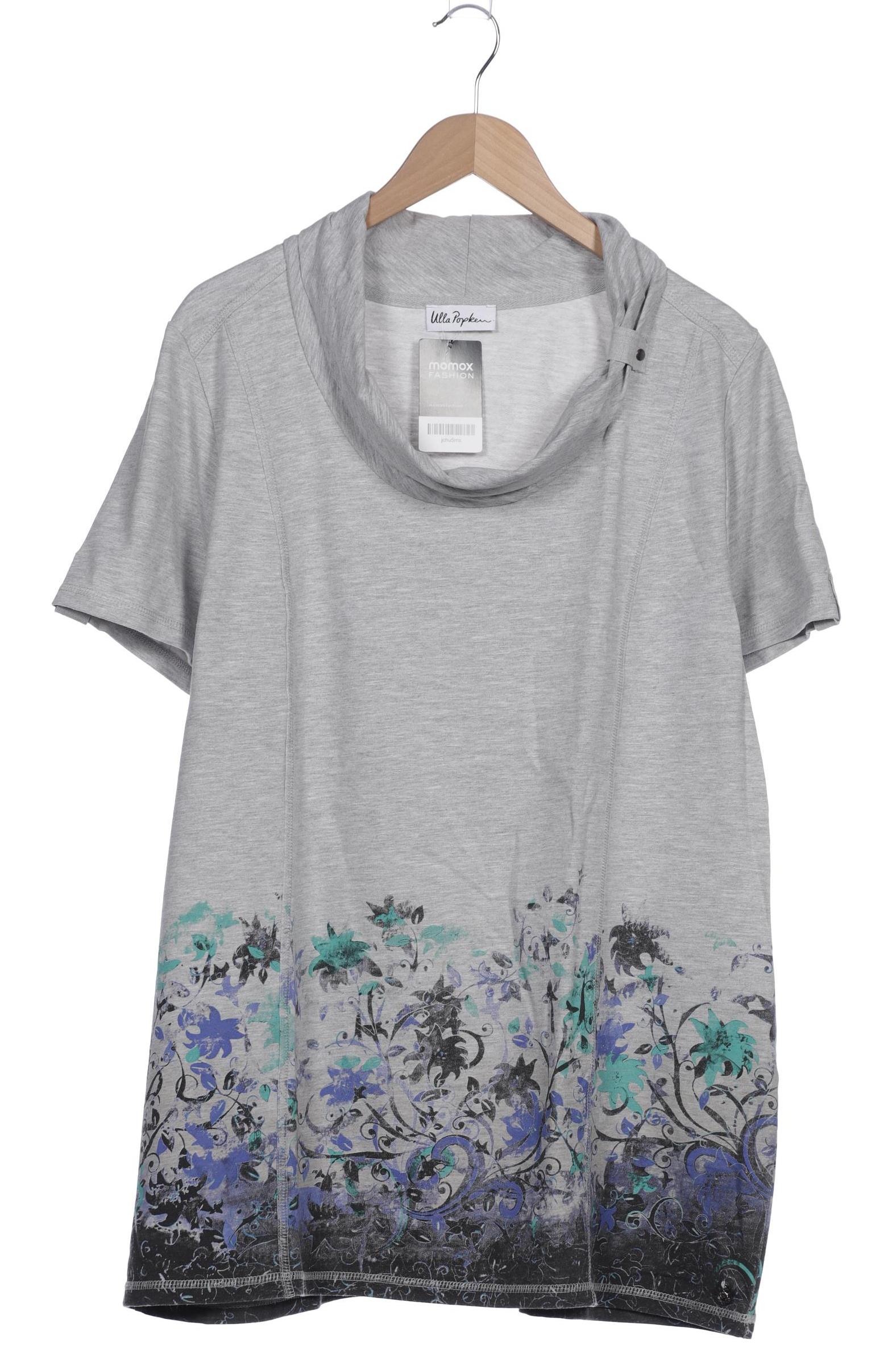 

Ulla Popken Damen T-Shirt, grau, Gr. 48