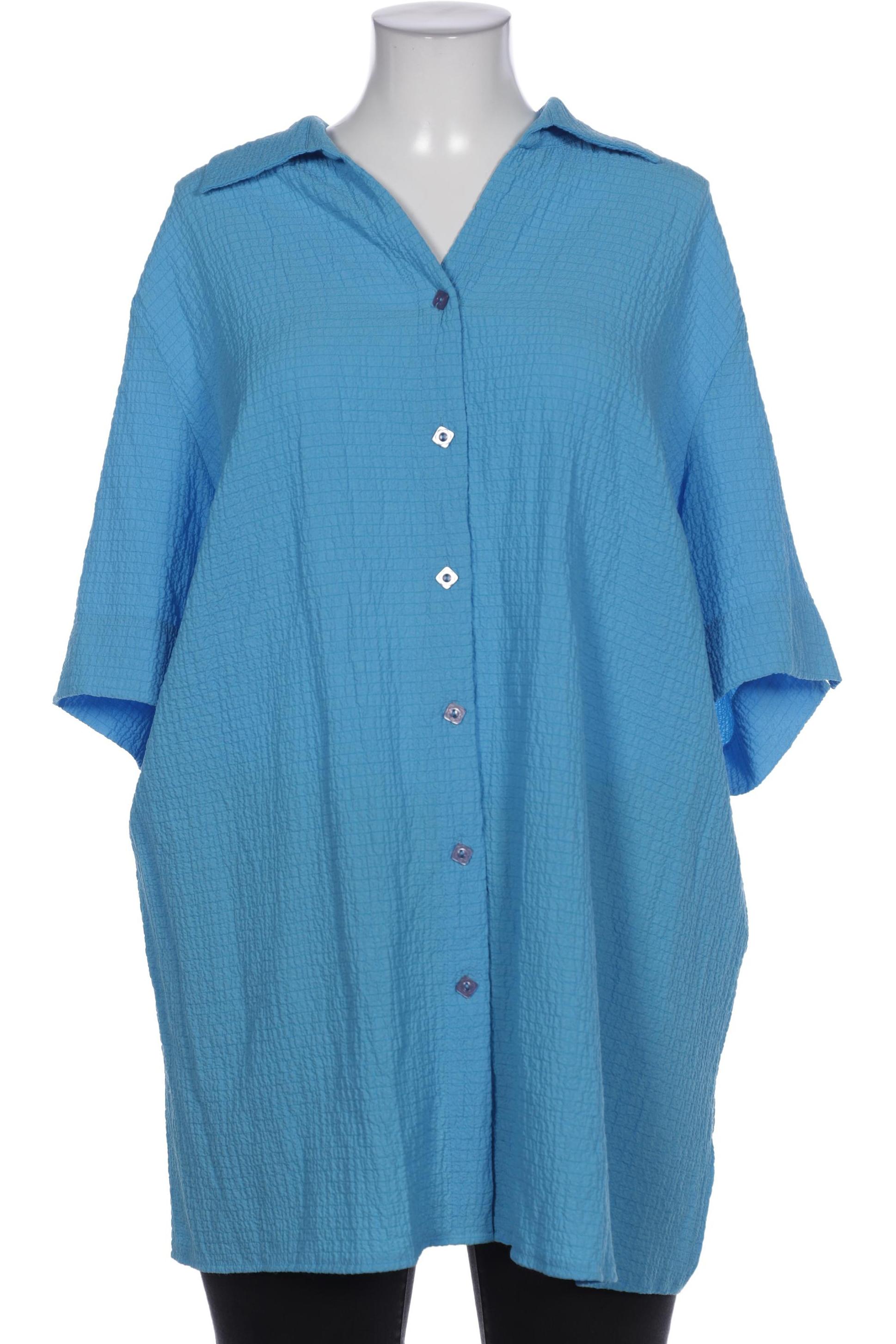 

Ulla Popken Damen Bluse, blau, Gr. 50