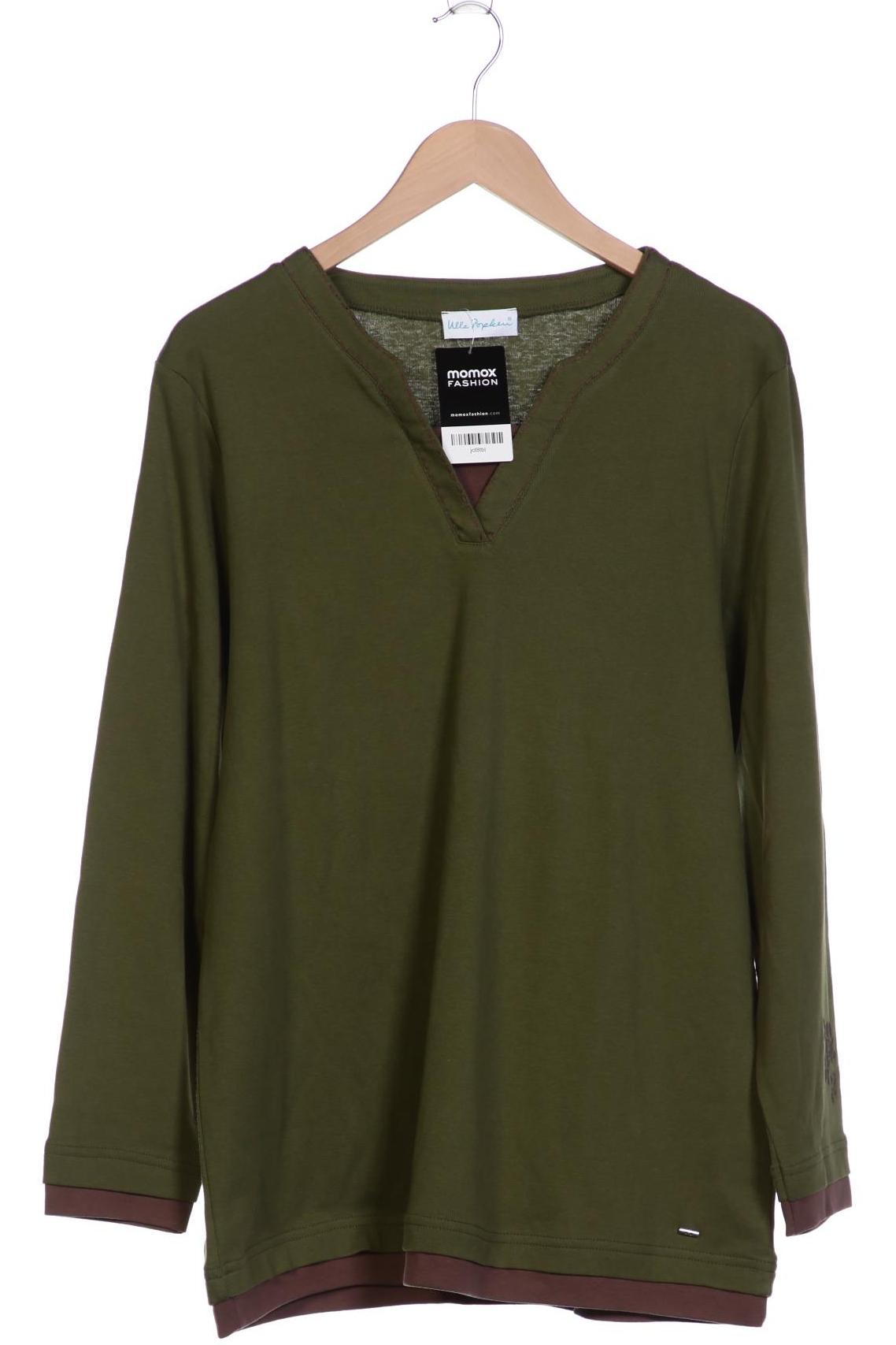 

Ulla Popken Damen Langarmshirt, grün