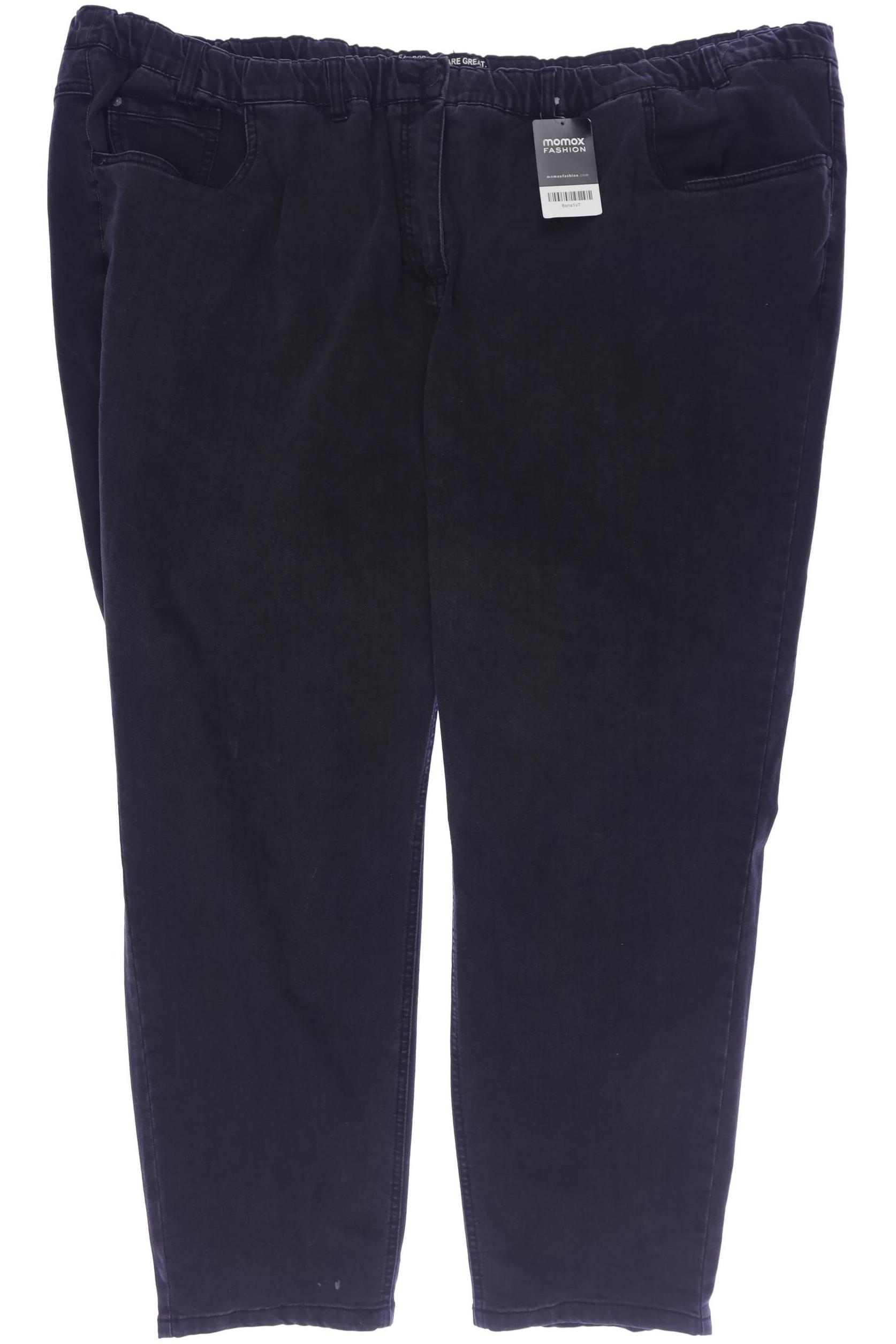 

Ulla Popken Damen Jeans, schwarz, Gr. 32