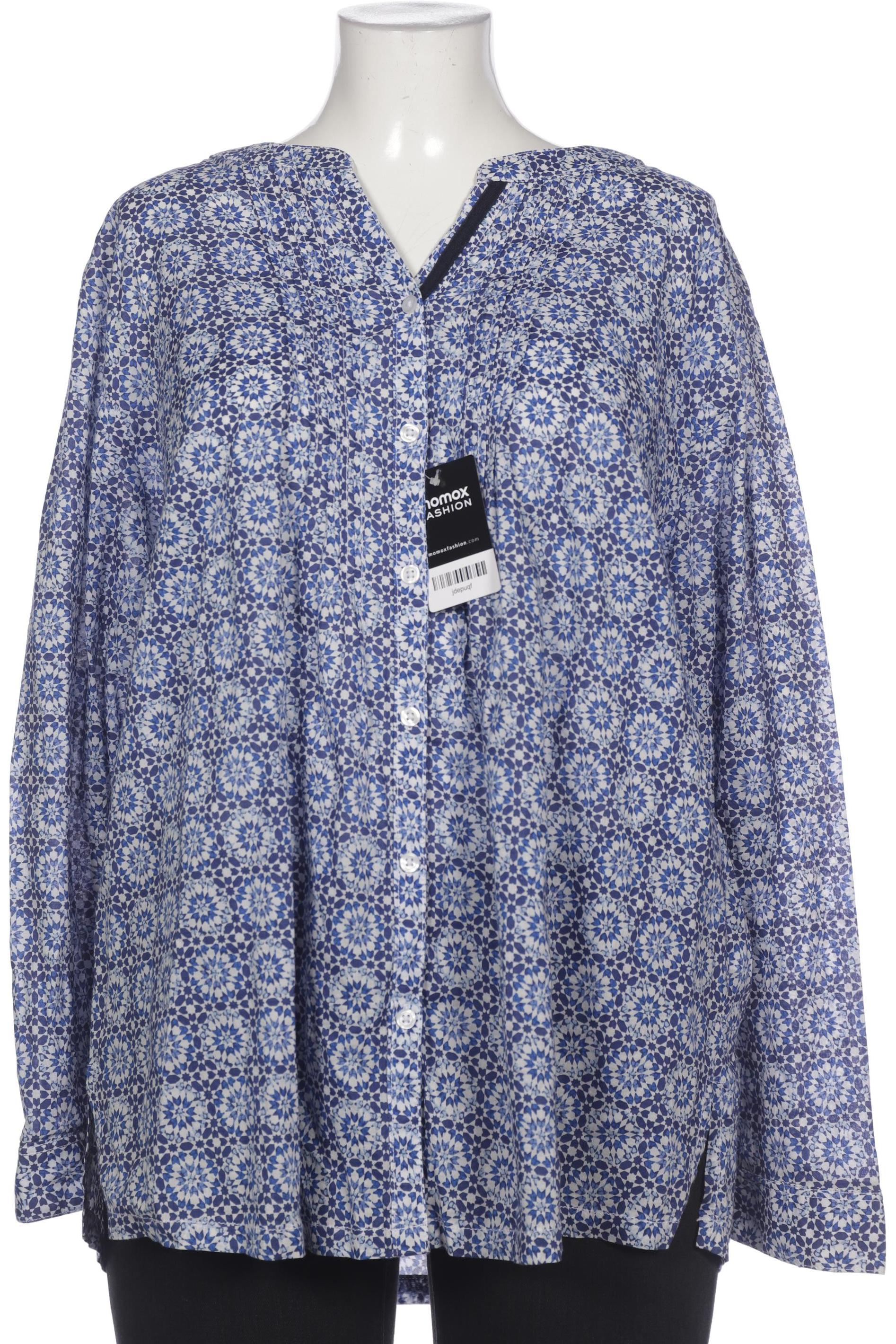 

Ulla Popken Damen Bluse, blau, Gr. 50