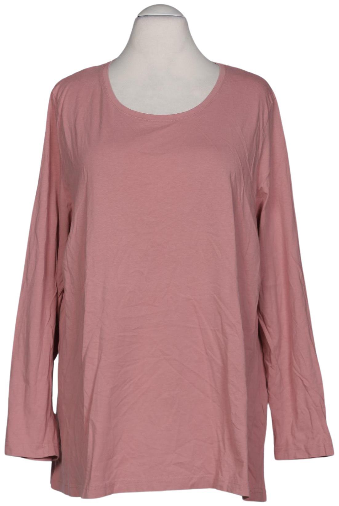 

Ulla Popken Damen Langarmshirt, pink, Gr. 54