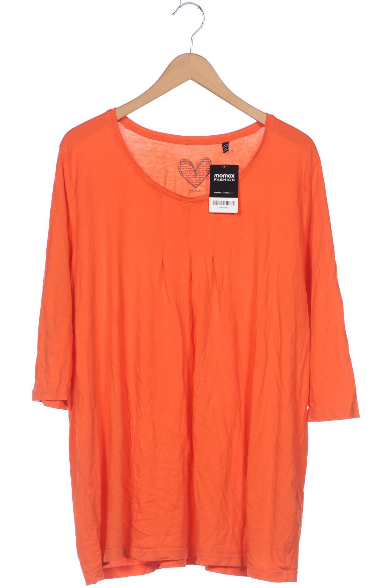 

Ulla Popken Damen Langarmshirt, orange, Gr. 50
