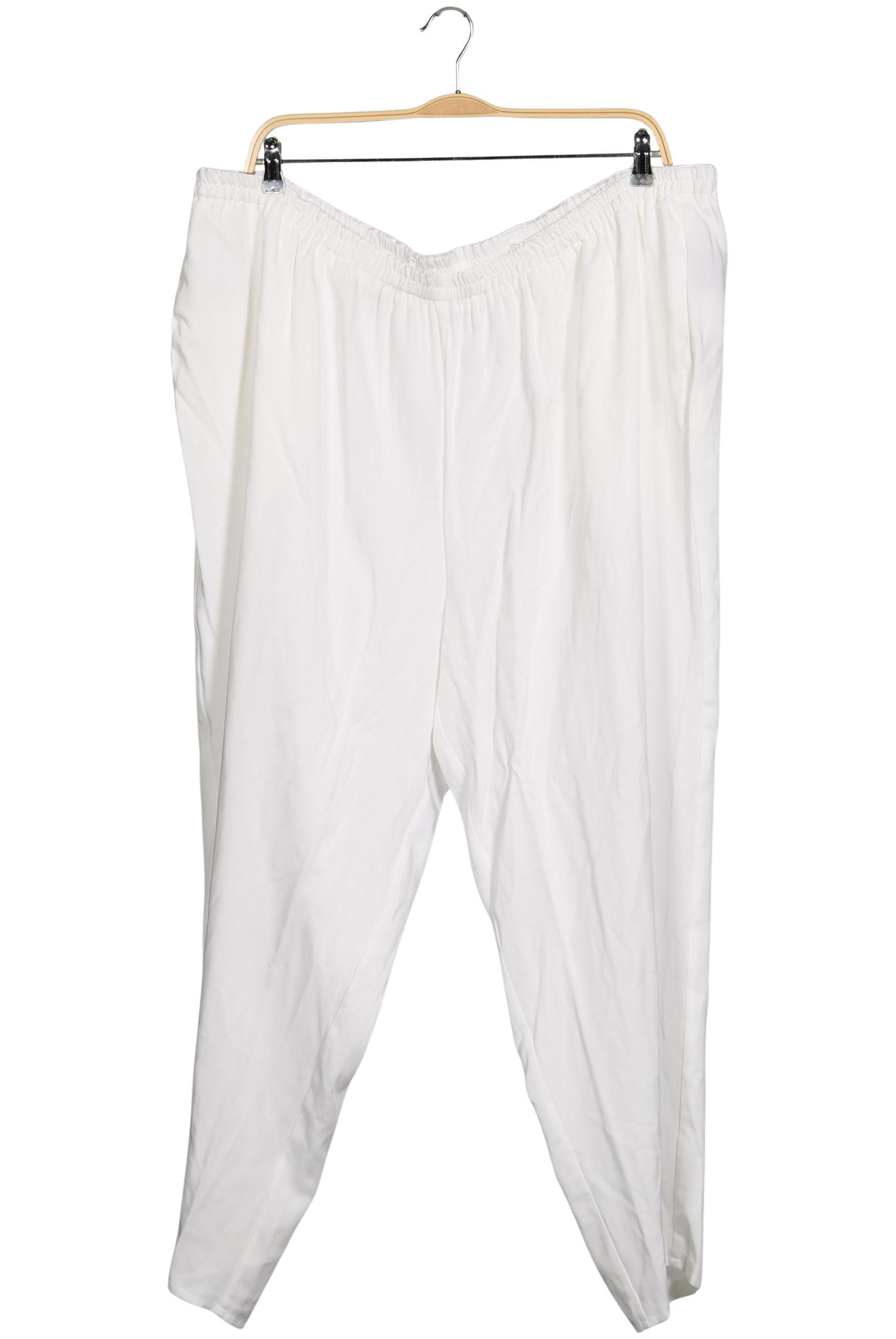 

Ulla Popken Damen Stoffhose, weiß, Gr. 58