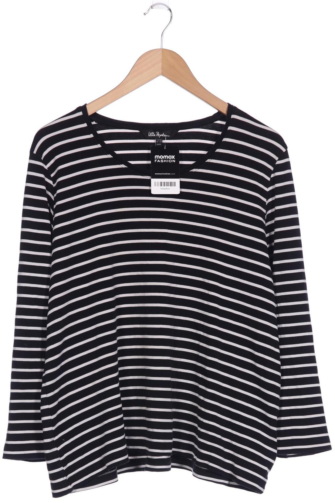 

Ulla Popken Damen Langarmshirt, schwarz, Gr. 46