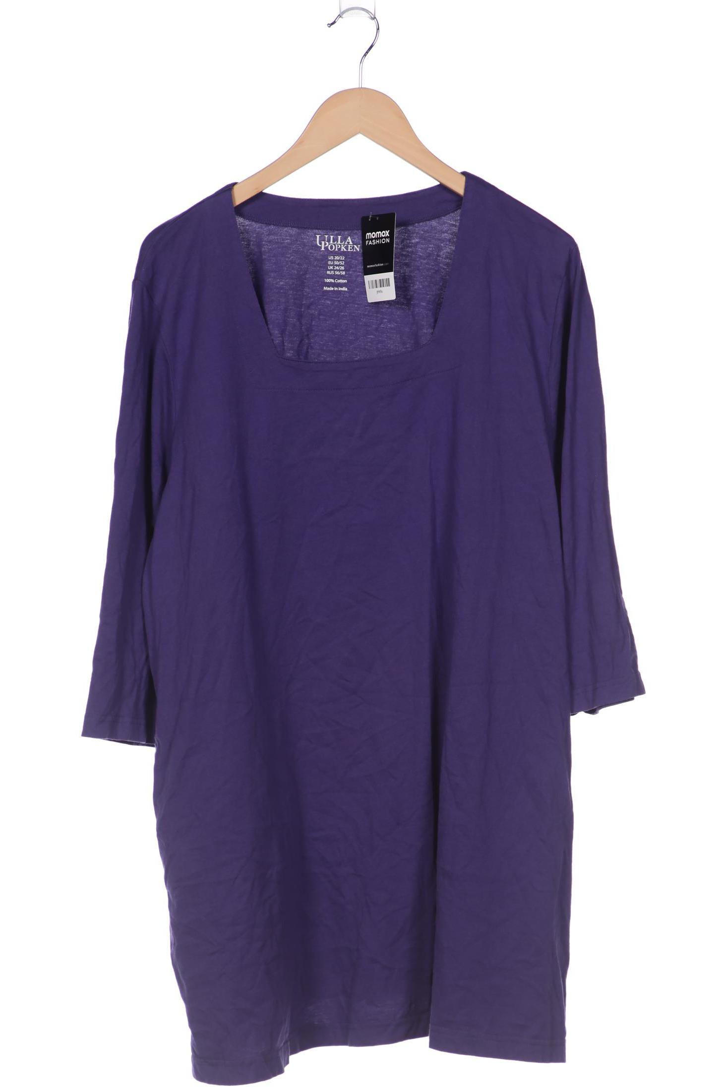 

Ulla Popken Damen Langarmshirt, flieder