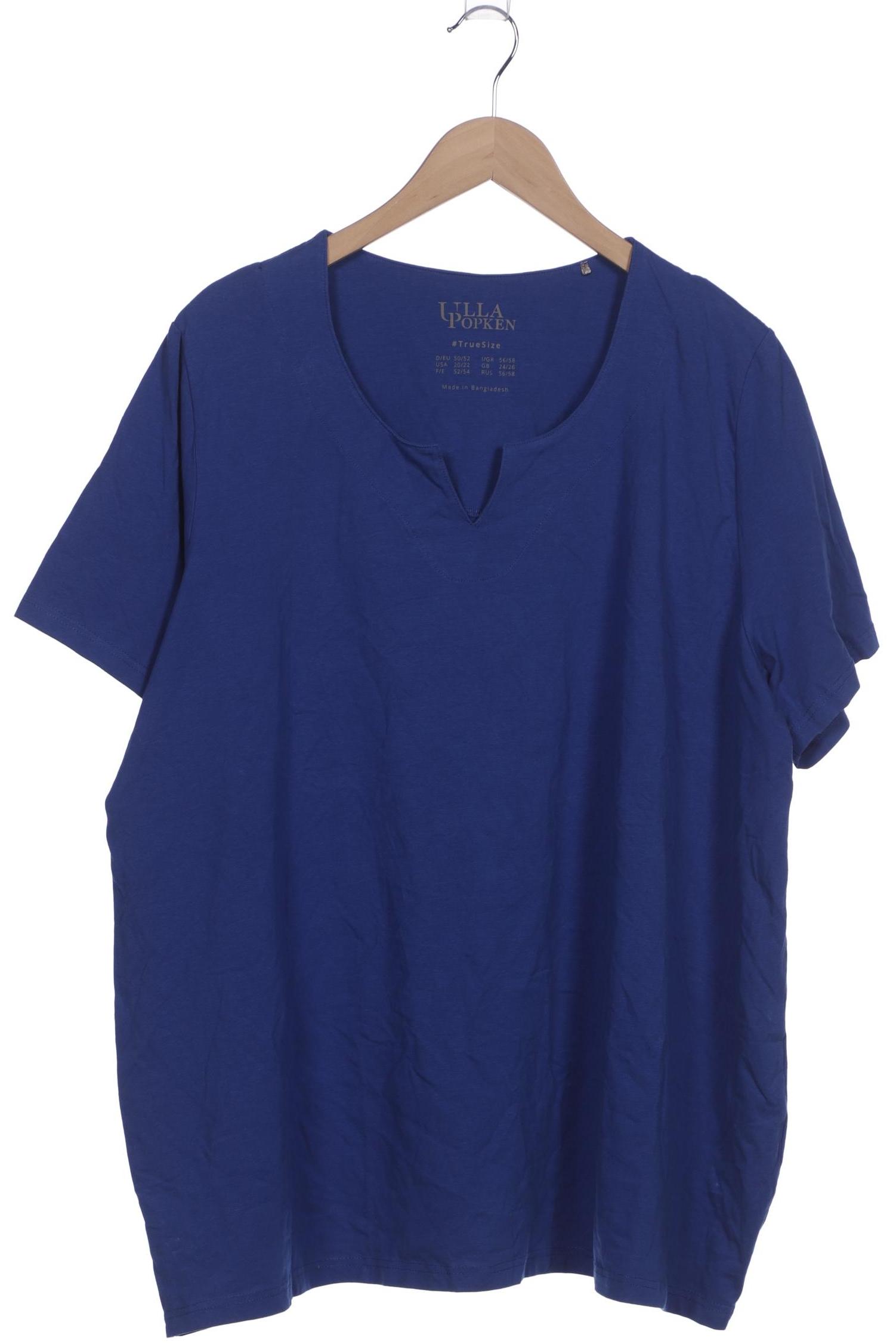 

Ulla Popken Damen T-Shirt, blau, Gr. 50