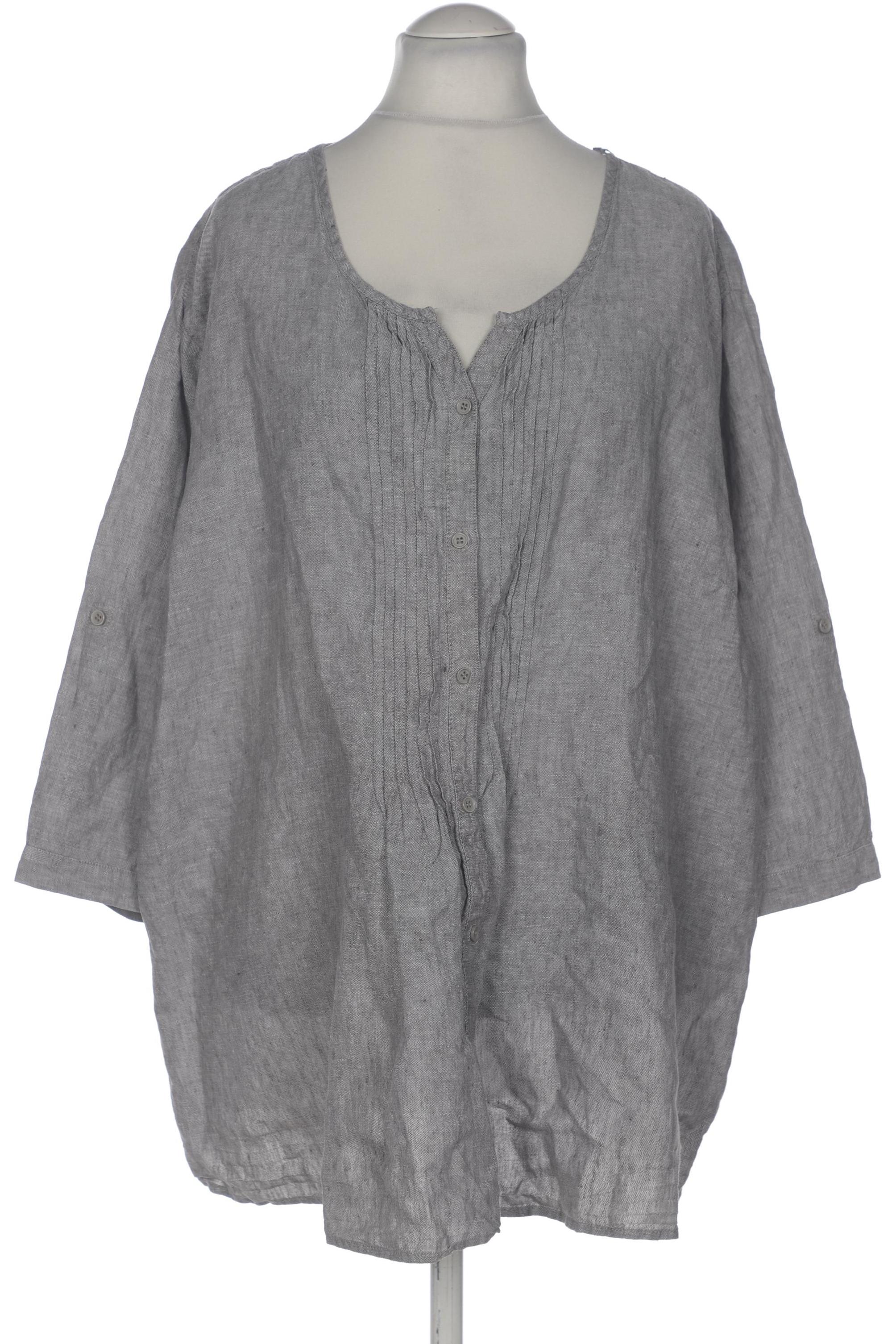 

Ulla Popken Damen Bluse, grau, Gr. 54