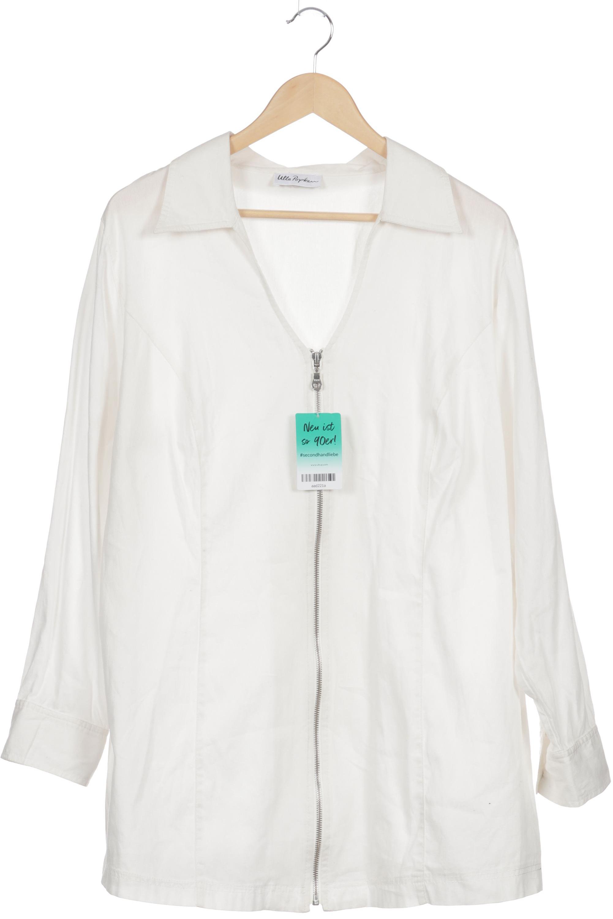 

Ulla Popken Damen Jacke, weiß, Gr. 50