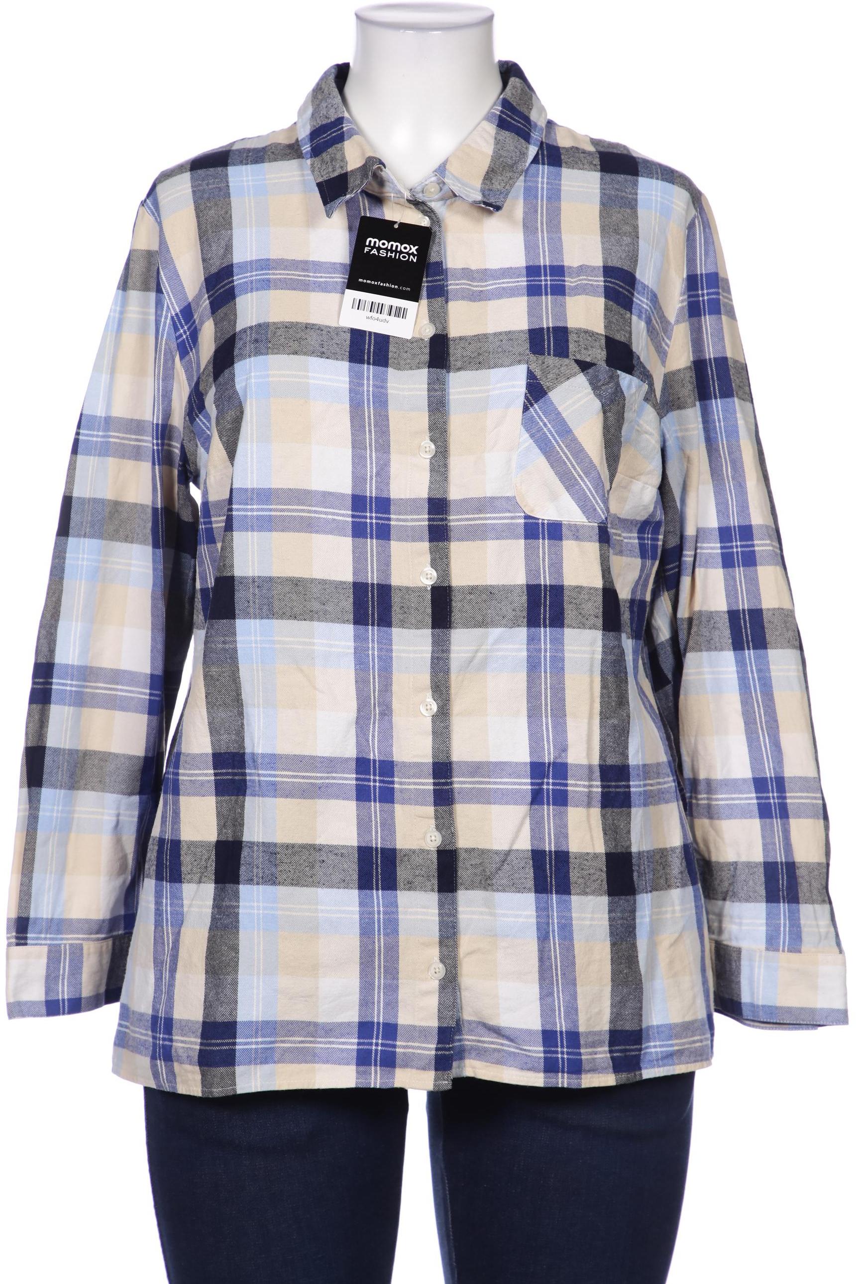 

Ulla Popken Damen Bluse, blau, Gr. 48