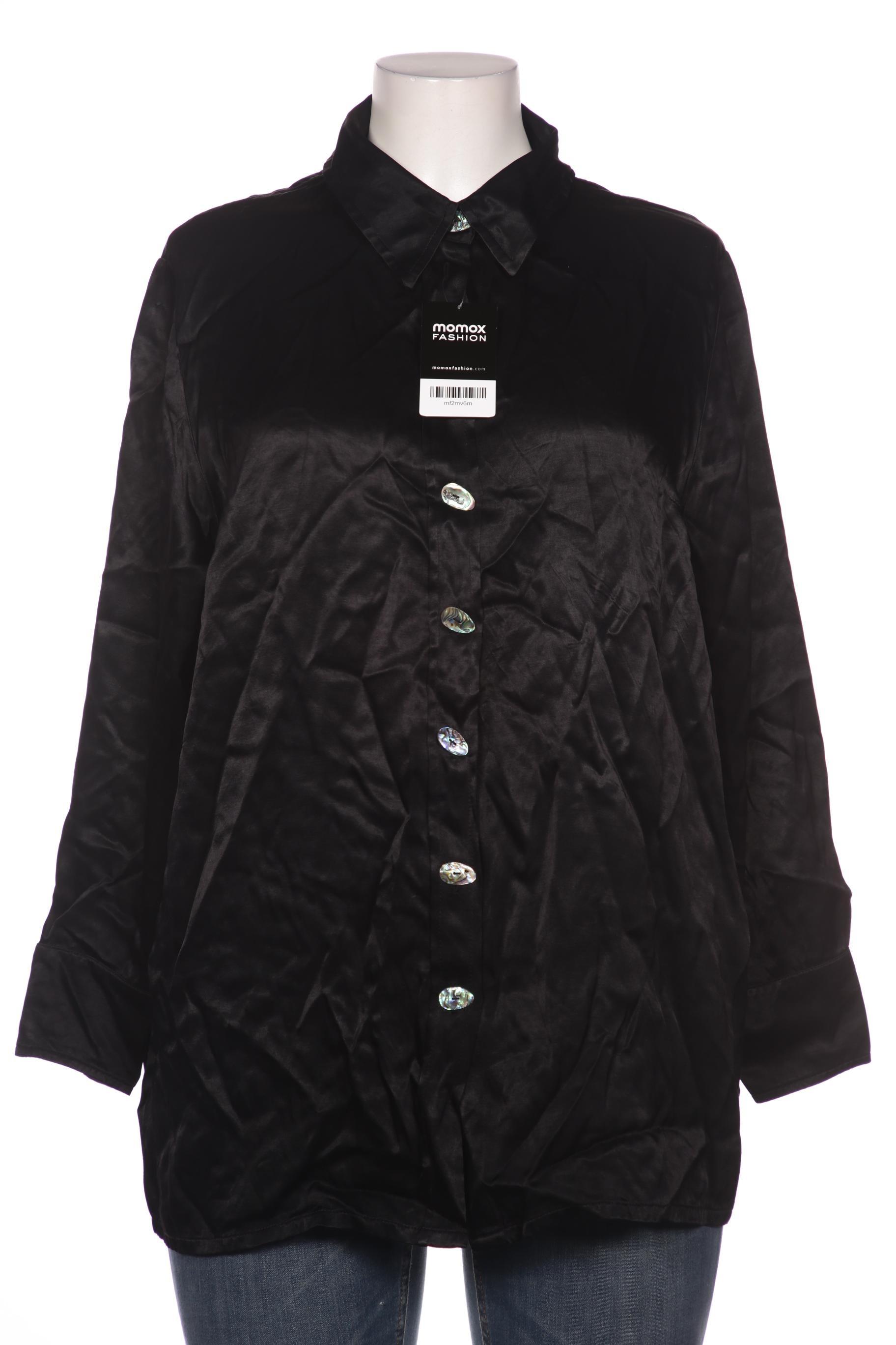 

Ulla Popken Damen Bluse, schwarz, Gr. 48