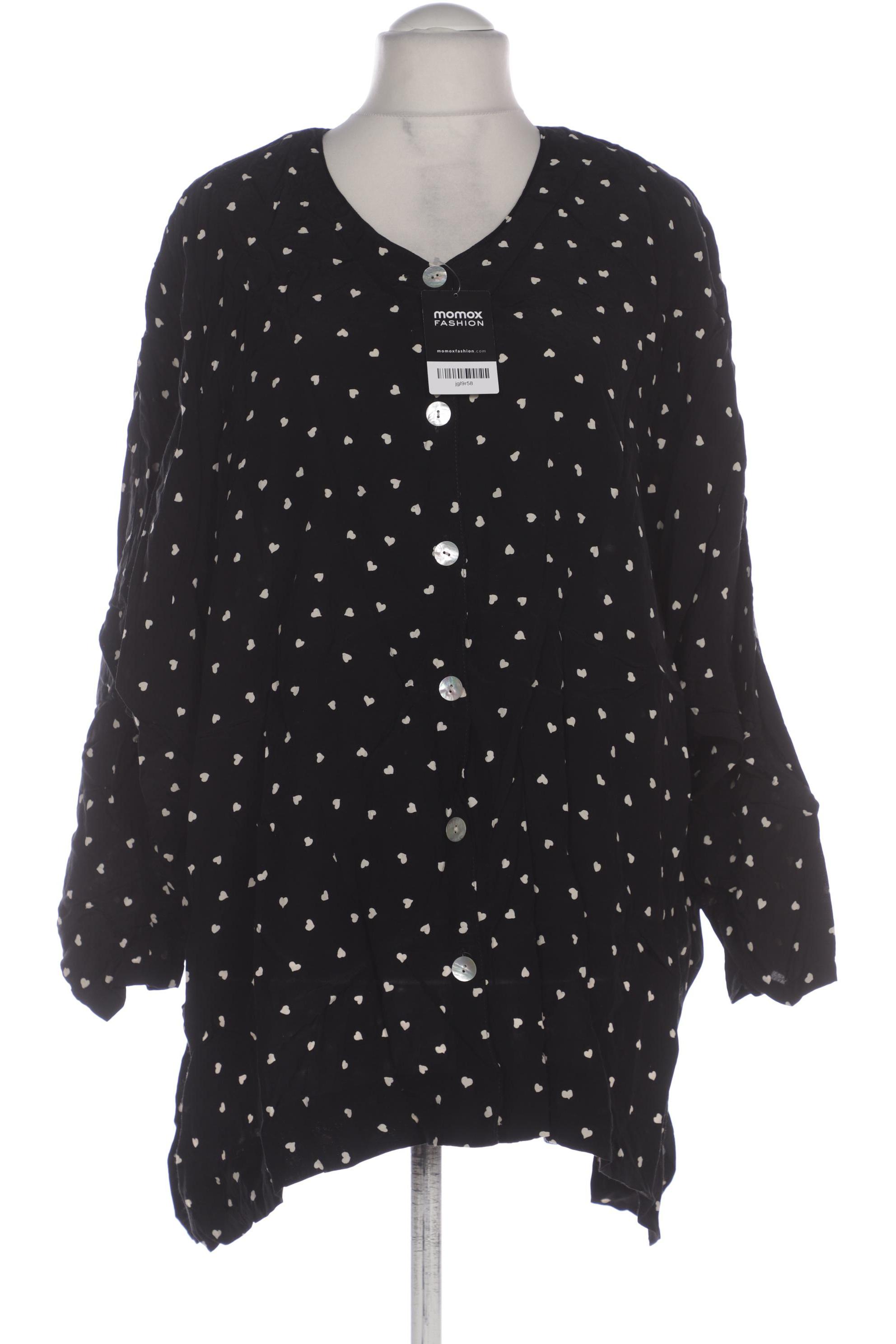 

Ulla Popken Damen Bluse, schwarz, Gr. 56