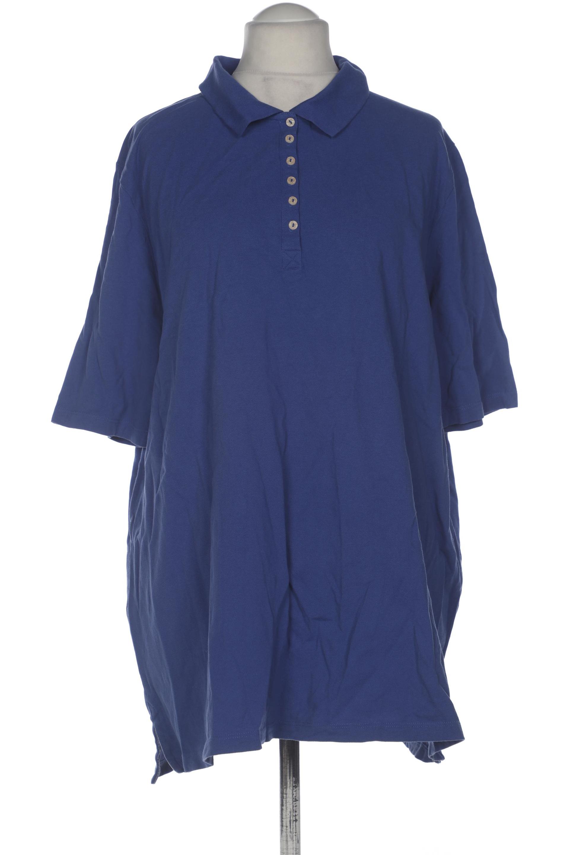 

Ulla Popken Damen Poloshirt, blau, Gr. 54