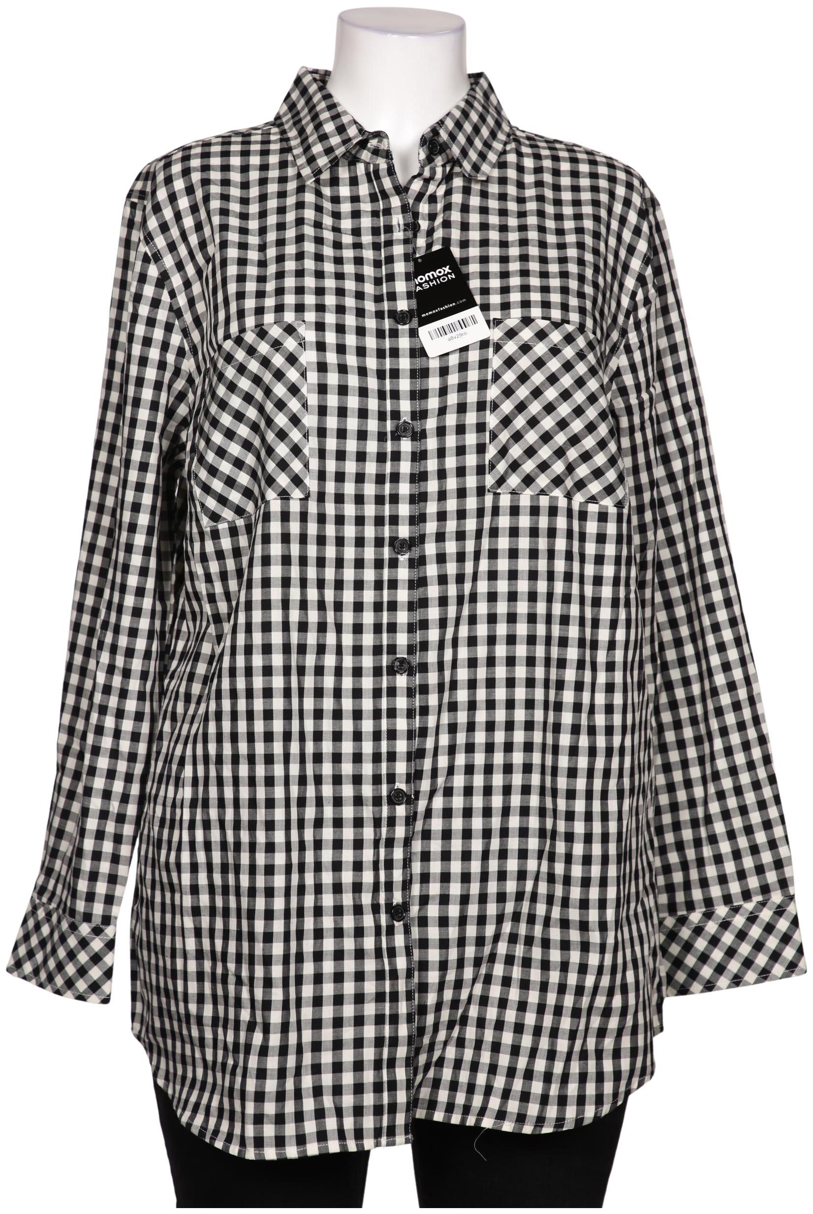 

Ulla Popken Damen Bluse, schwarz, Gr. 46