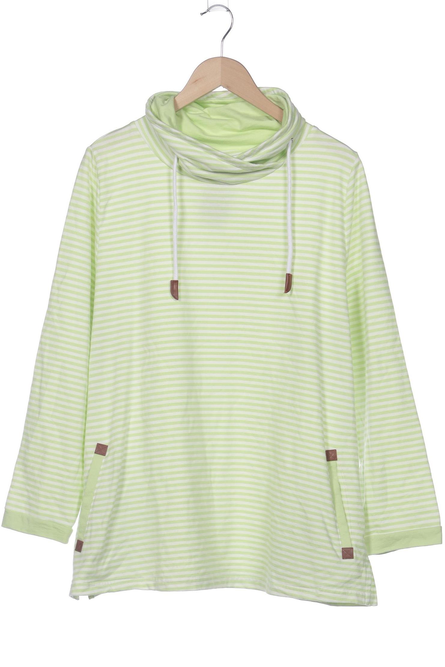 

Ulla Popken Damen Sweatshirt, hellgrün, Gr. 50