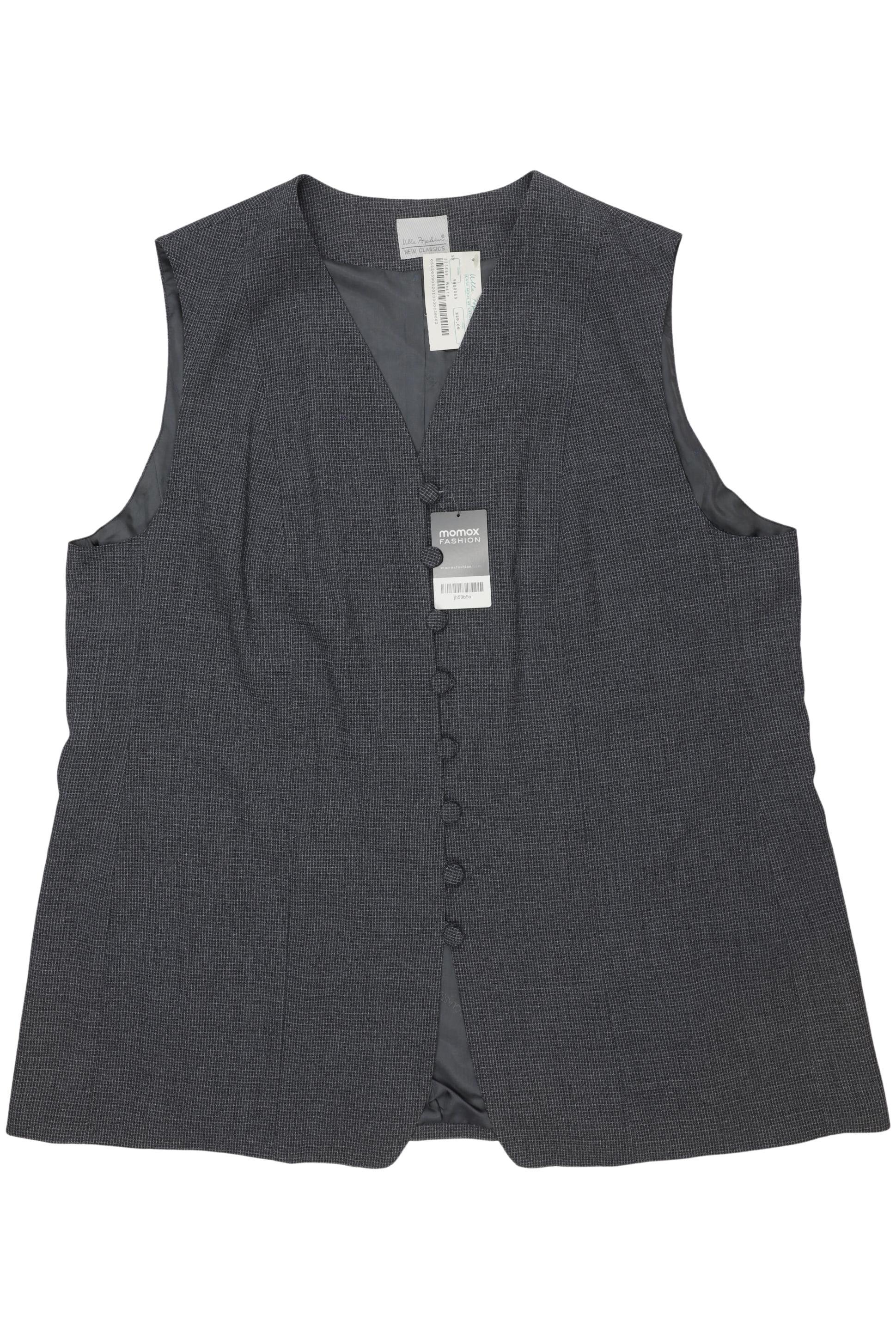 

Ulla Popken Damen Weste, grau, Gr. 52