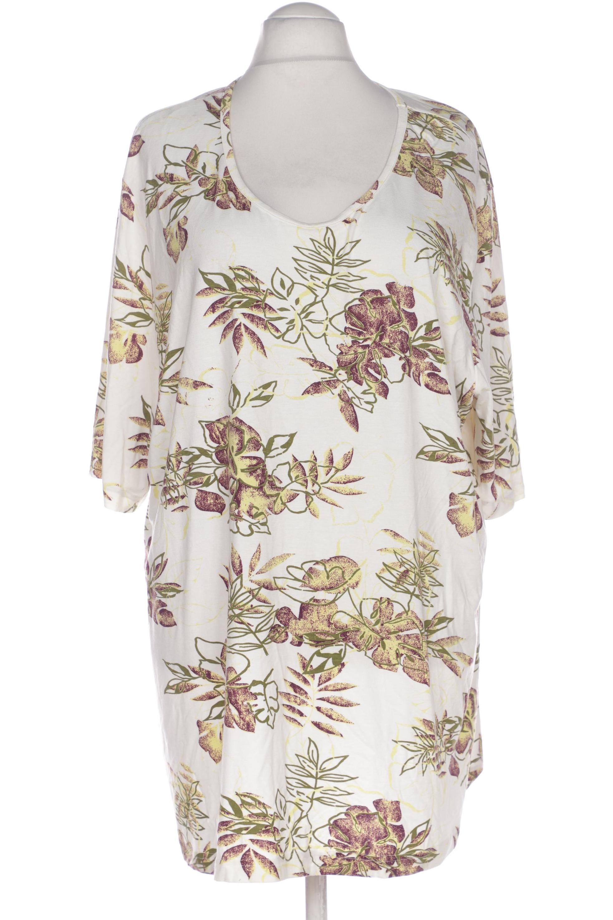 

Ulla Popken Damen T-Shirt, cremeweiß, Gr. 54