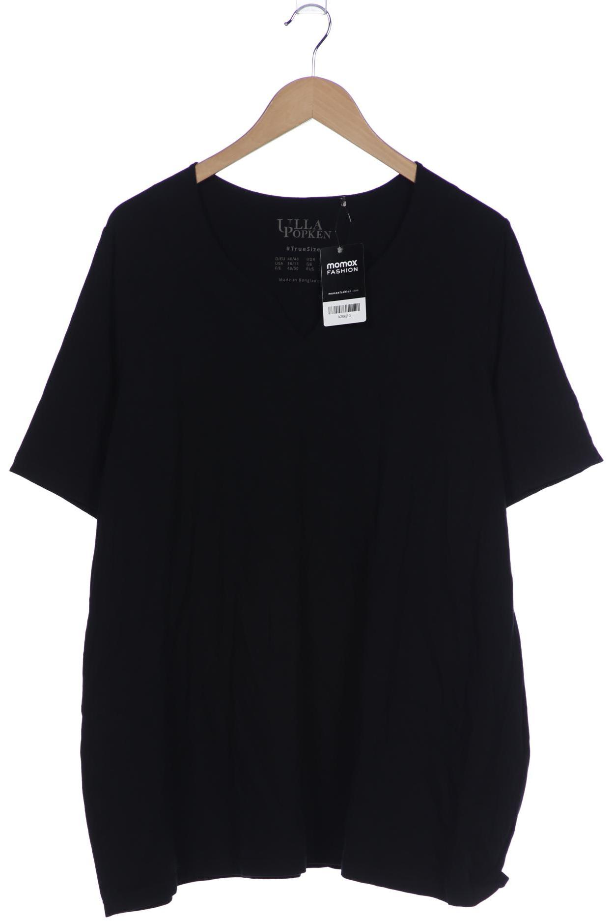 

Ulla Popken Damen T-Shirt, schwarz, Gr. 46