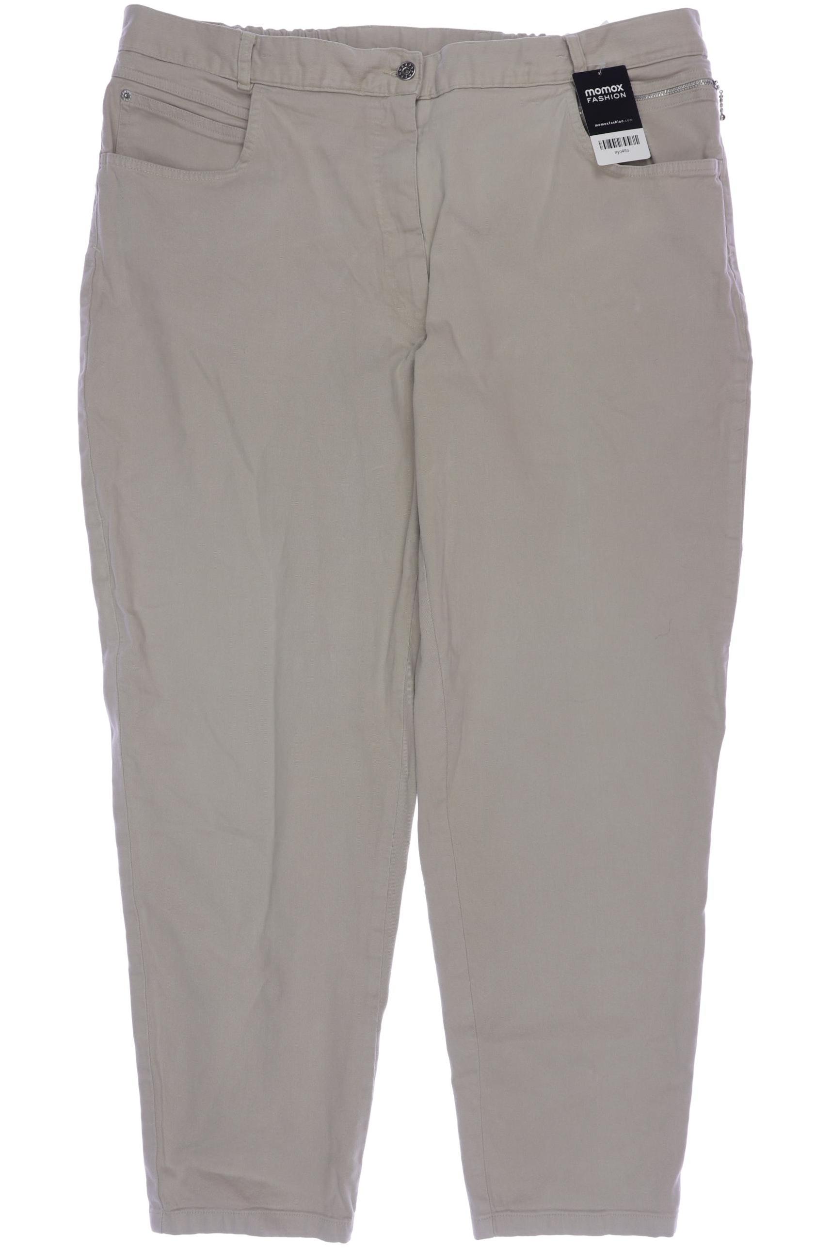 

Ulla Popken Damen Stoffhose, beige, Gr. 52
