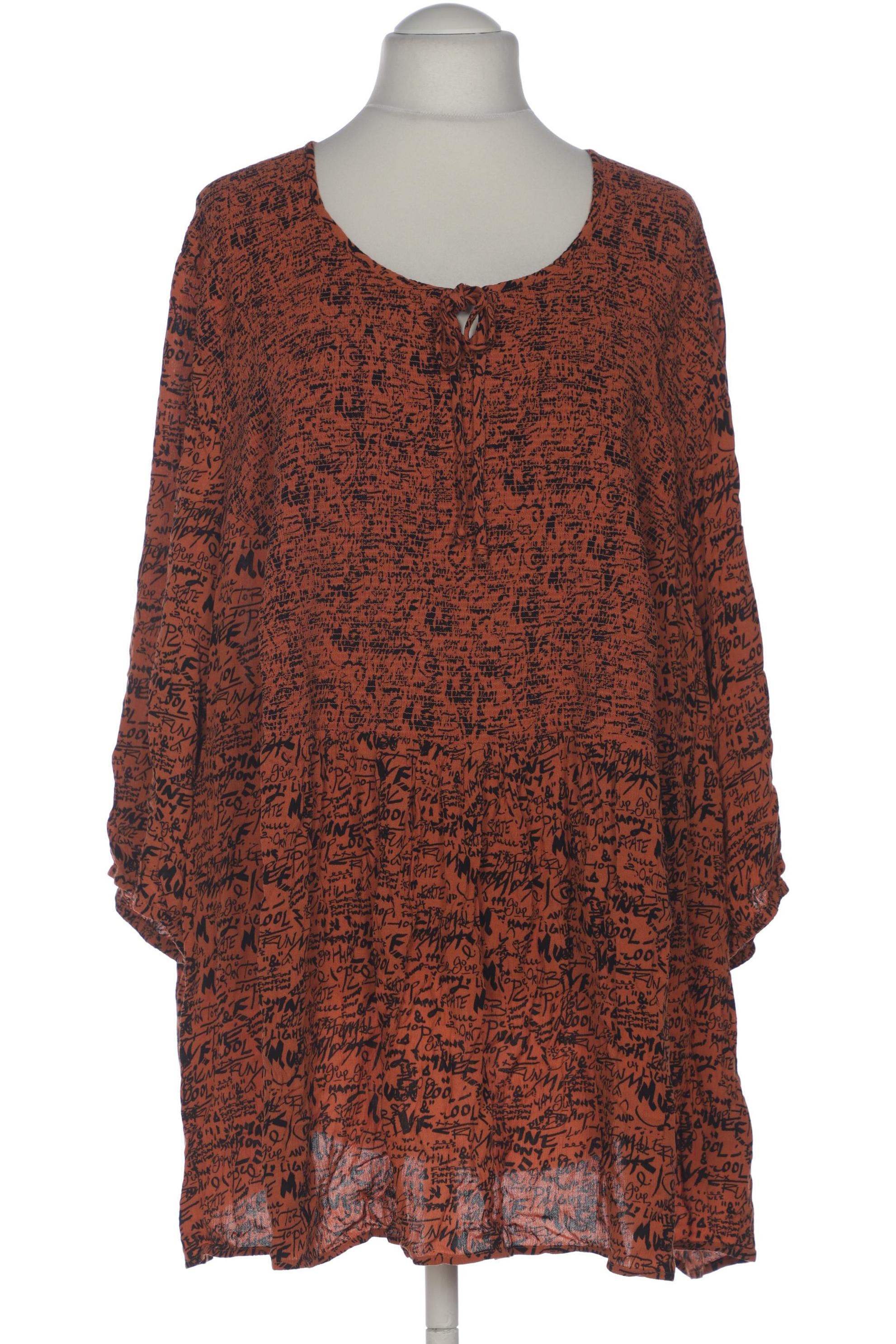 

Ulla Popken Damen Bluse, braun, Gr. 58