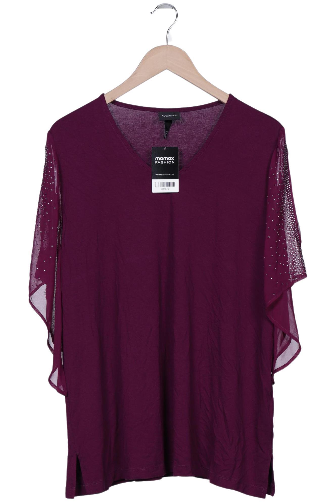 

Ulla Popken Damen T-Shirt, flieder, Gr. 46